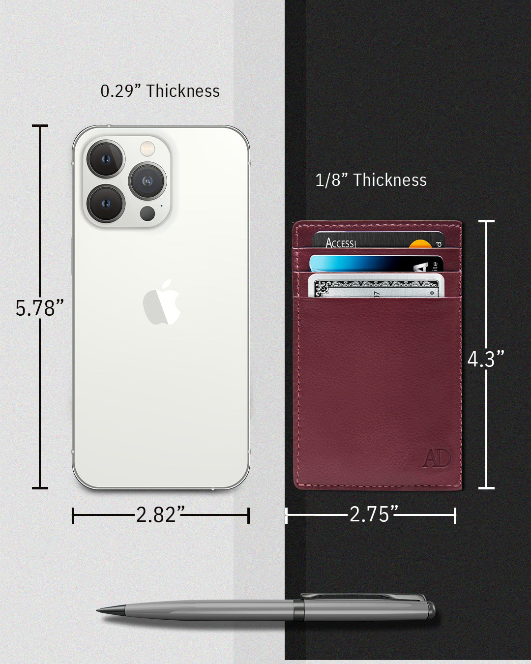 Slim Minimalist Card Holder