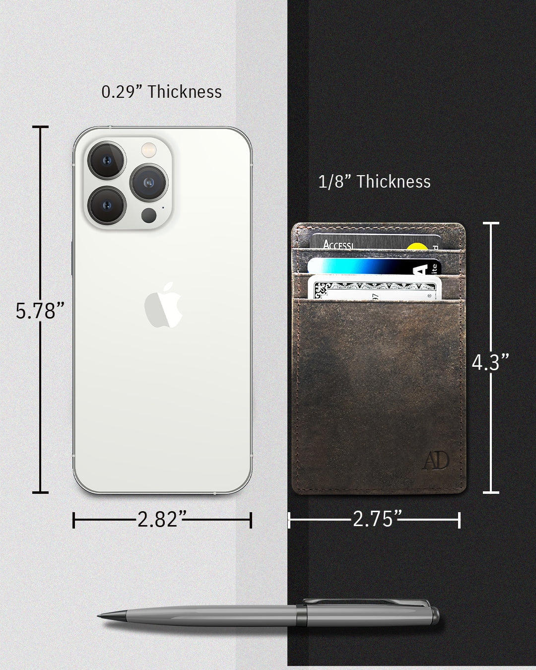 Slim Minimalist Card Holder