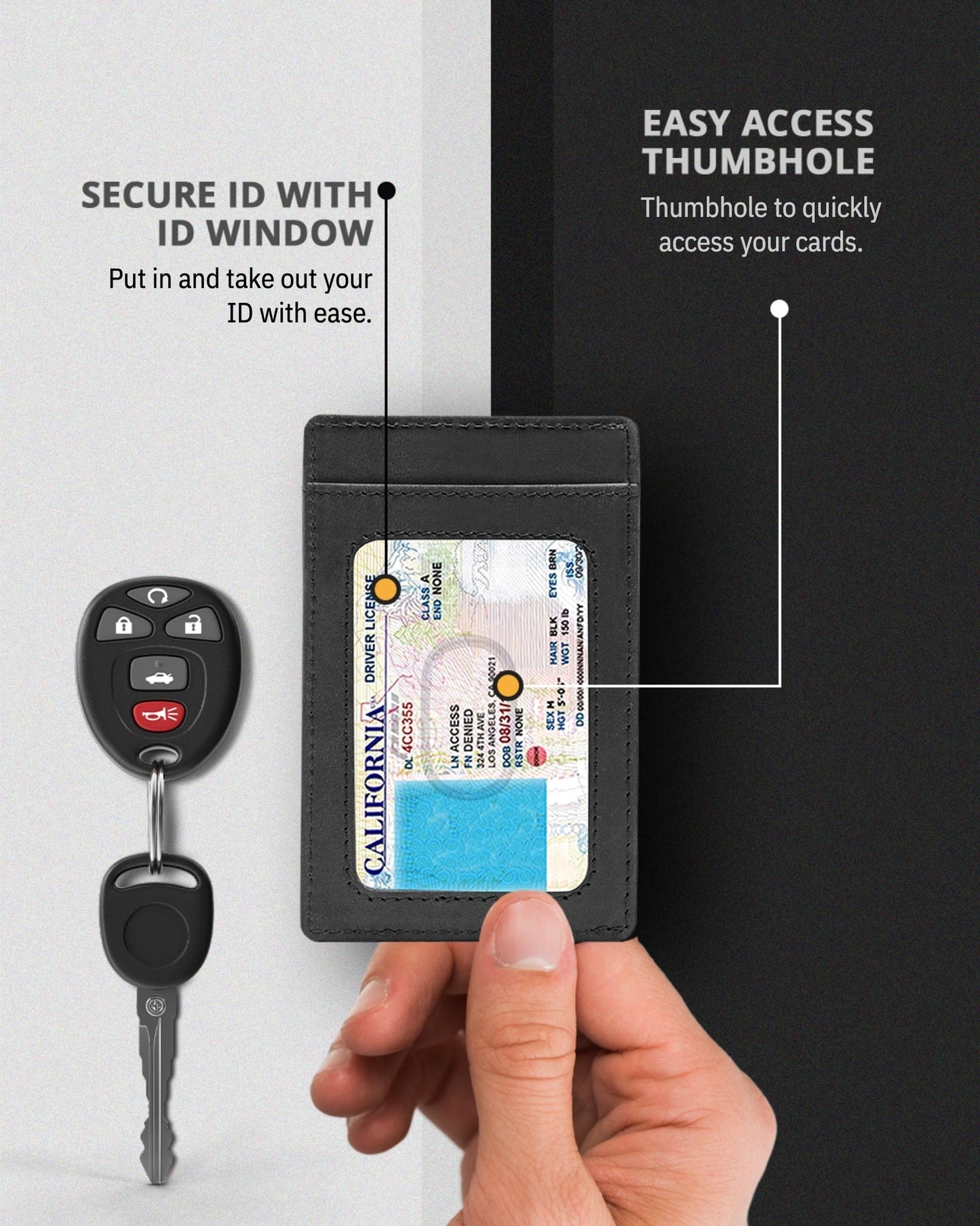 Slim Minimalist Card Holder