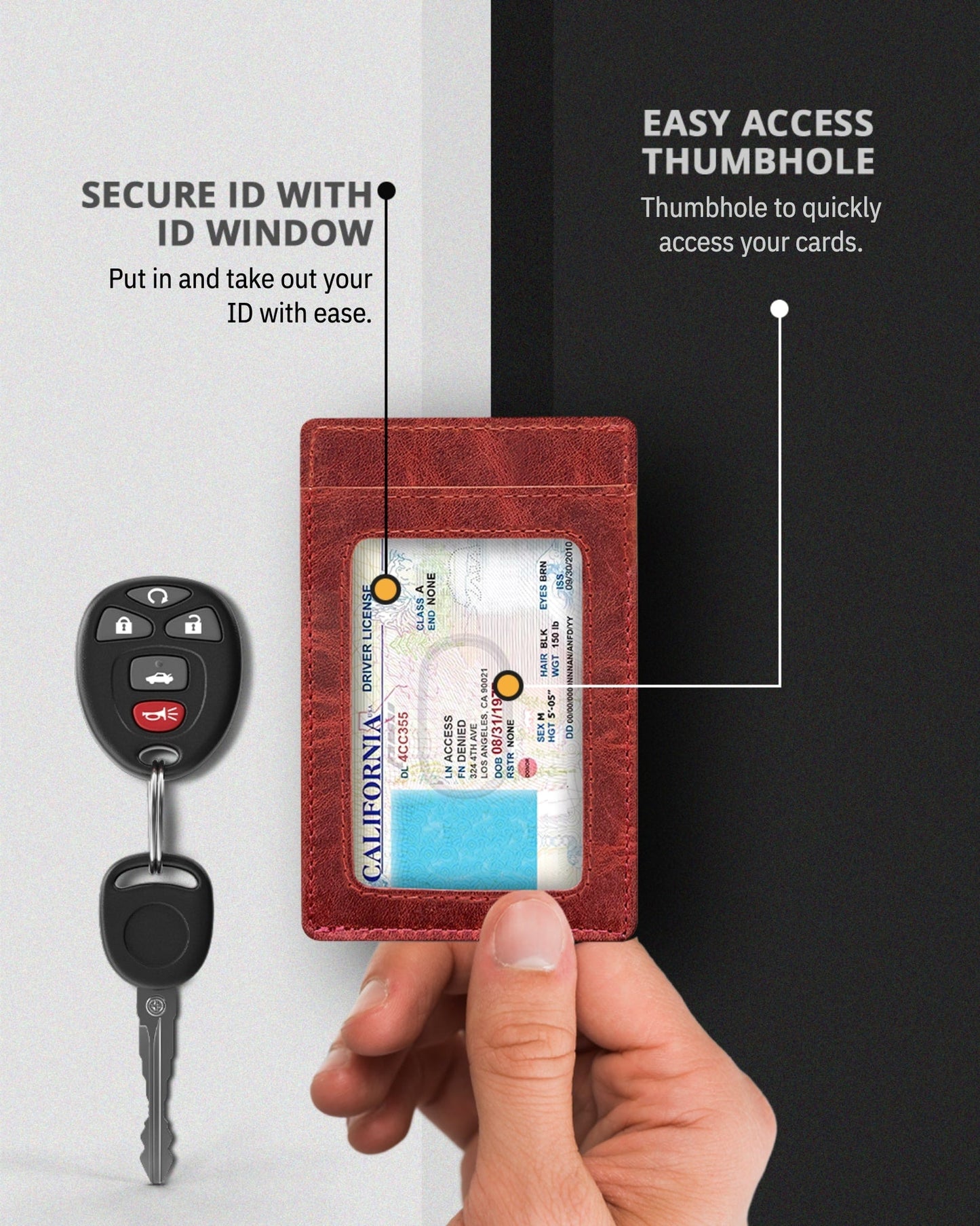 Slim Minimalist Card Holder