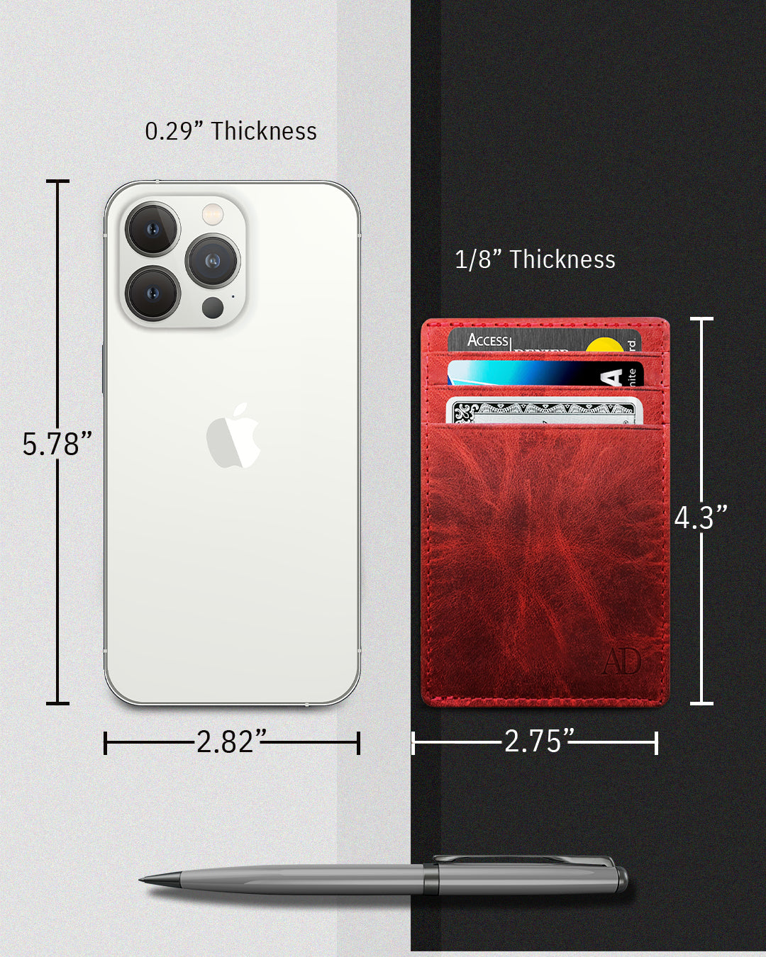 Slim Minimalist Card Holder