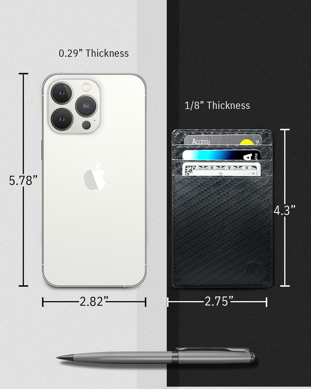 Slim Minimalist Card Holder