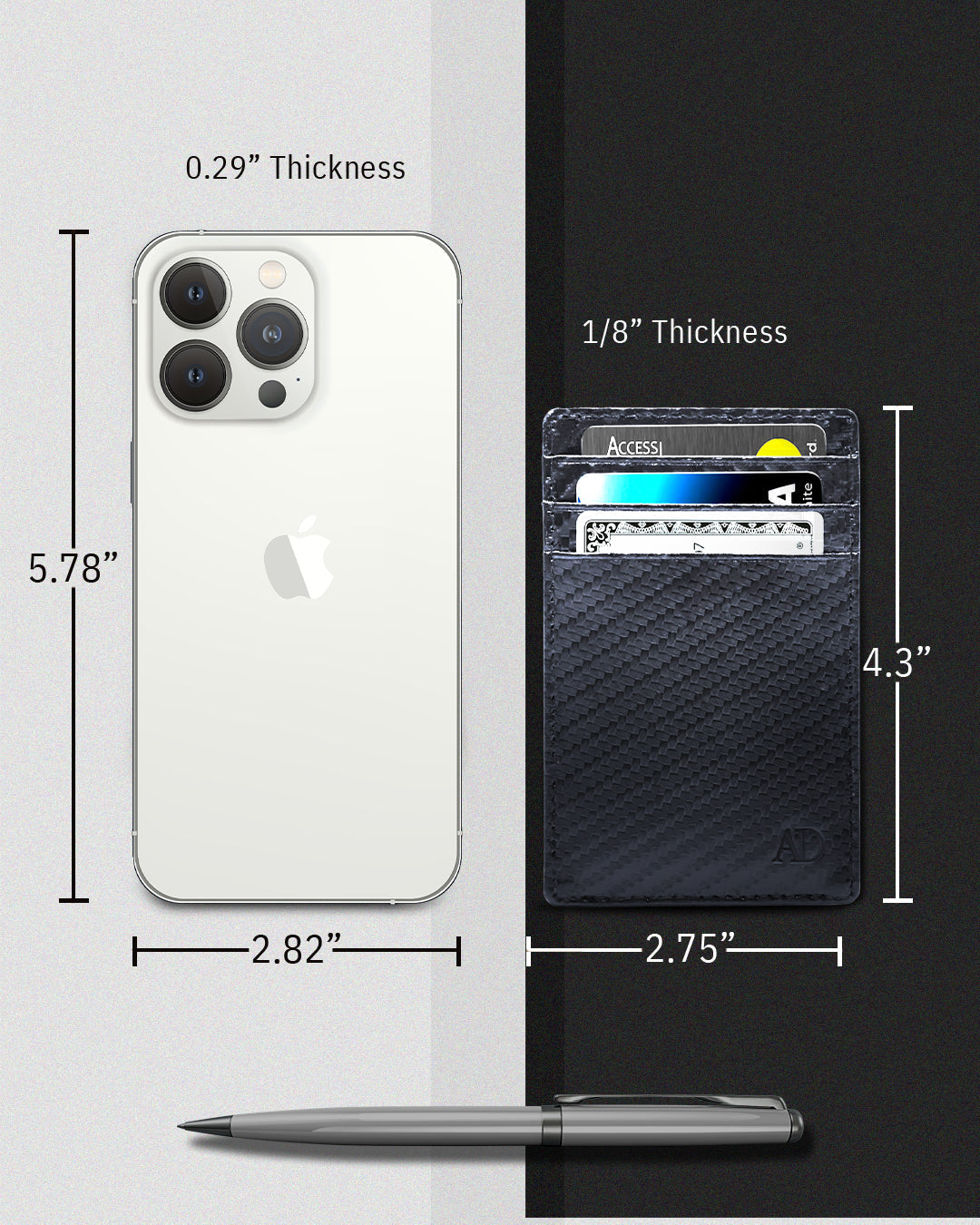 Slim Minimalist Card Holder