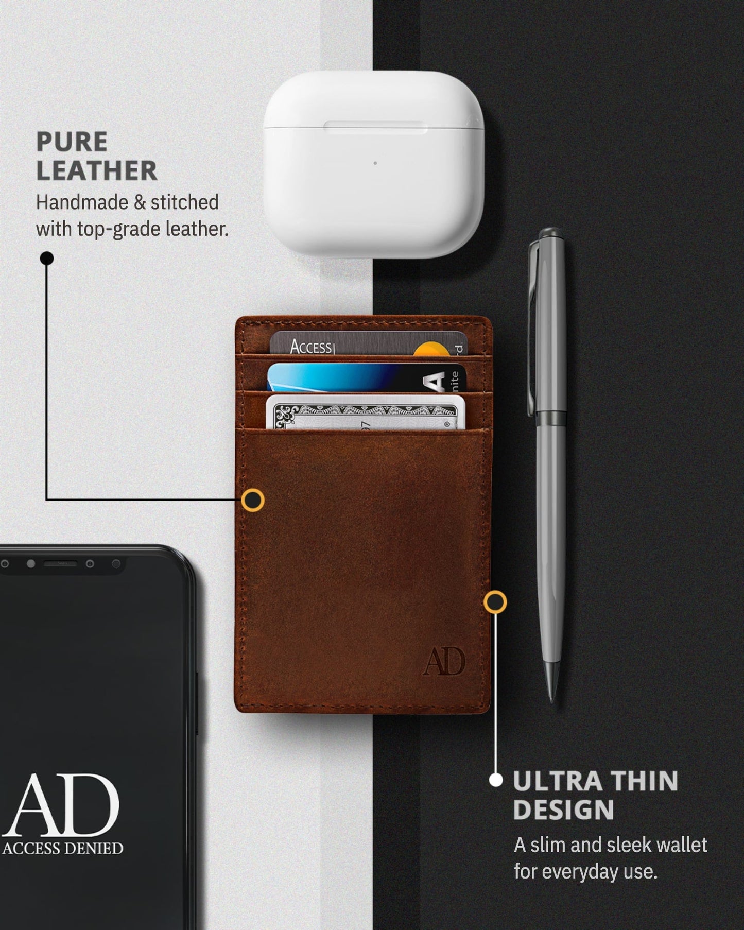 Slim Minimalist Card Holder