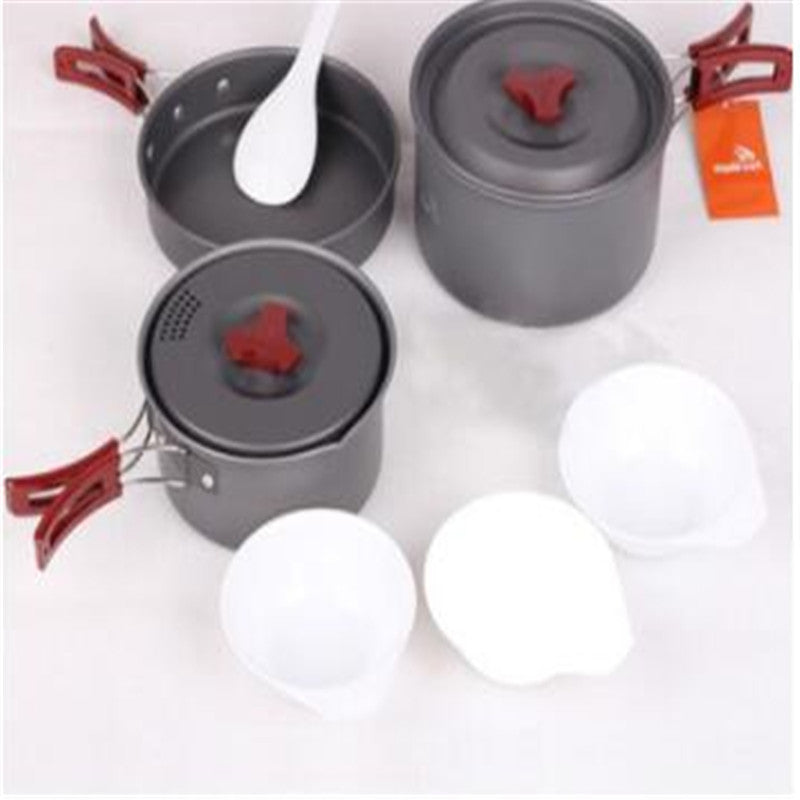 Picnic Cookware Set - Camping Pot Set for Outdoor Adventures