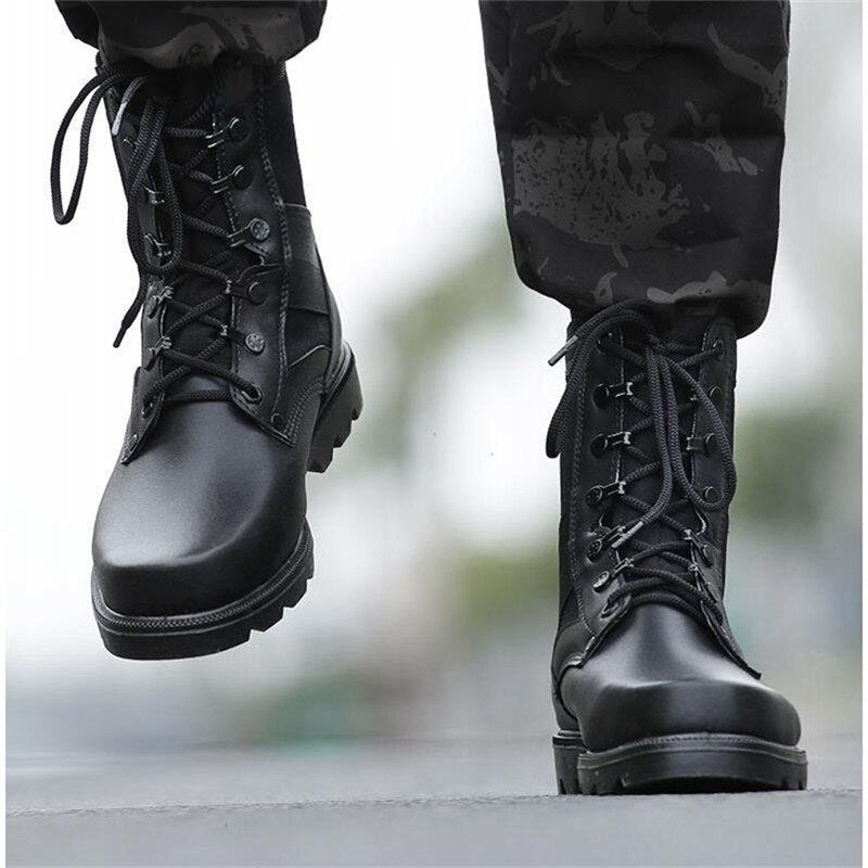 Cold Weather Combat Boots: Wool Lined for Ultimate Warmth and Comfort