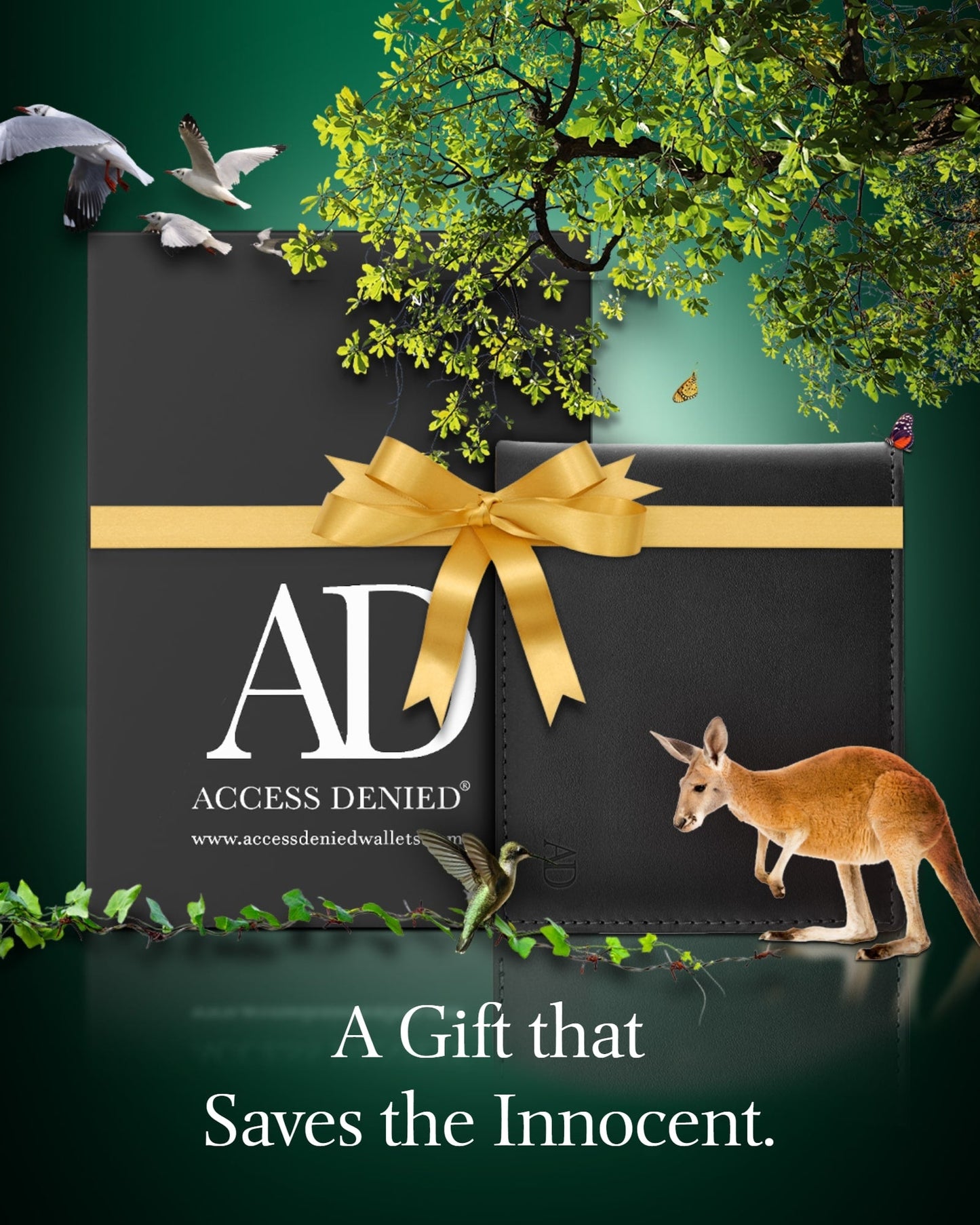 Vegan Leather Bifold Wallet