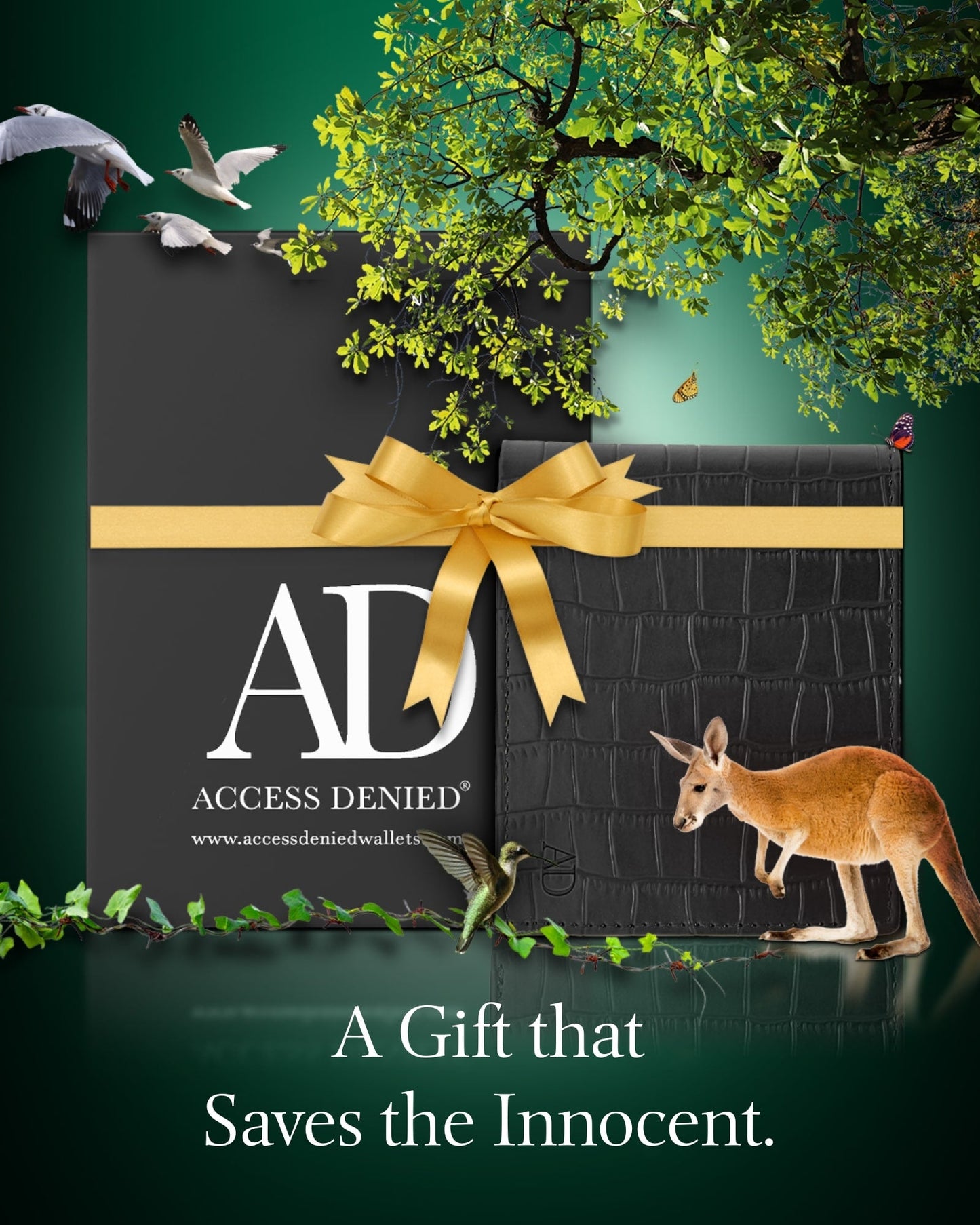 Vegan Leather Bifold Wallet