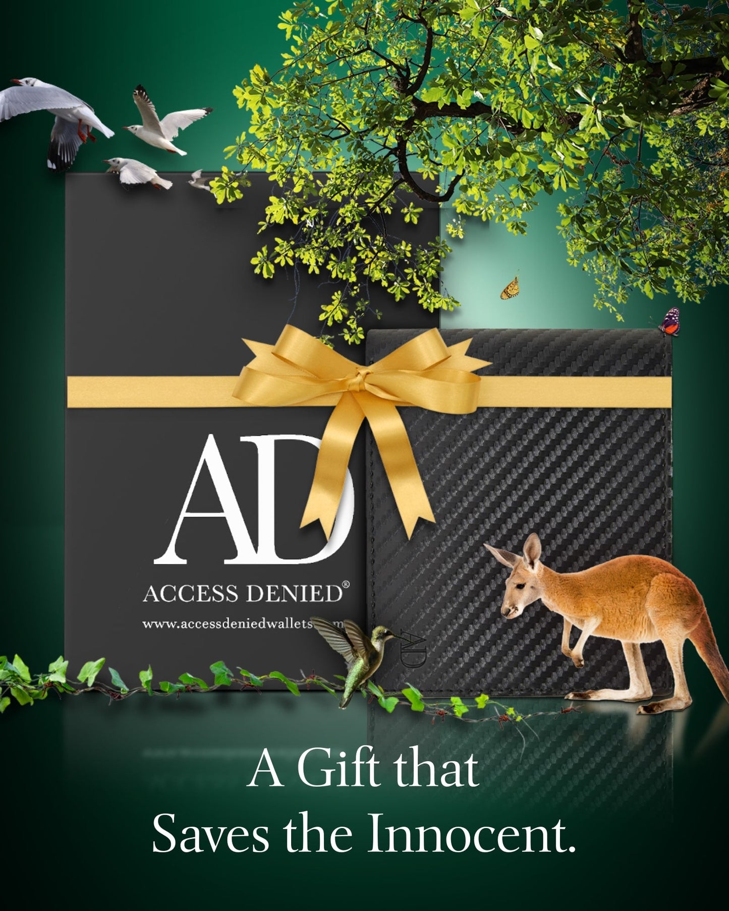 Vegan Leather Bifold Wallet