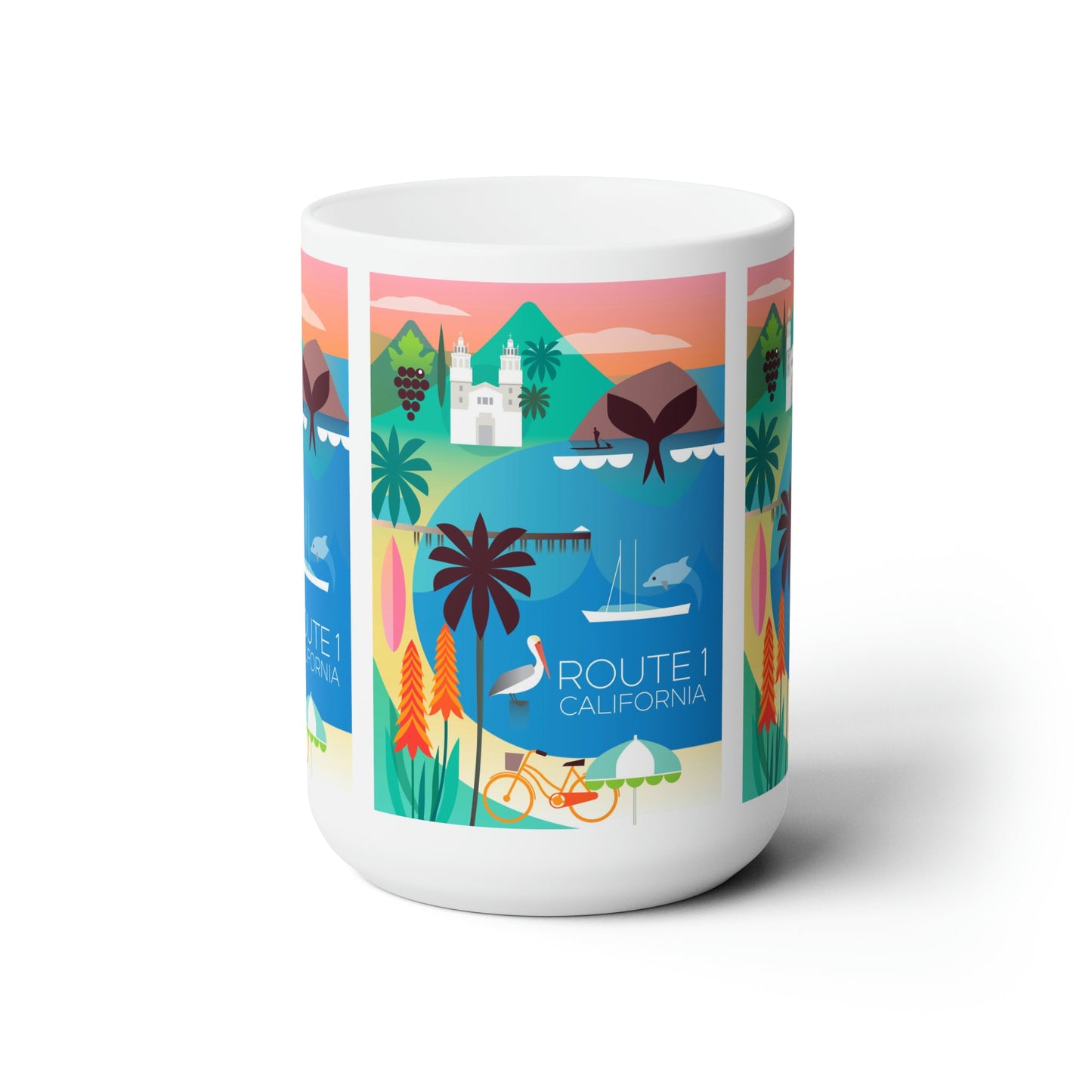 Route 1 Ceramic Mug 11oz or 15oz