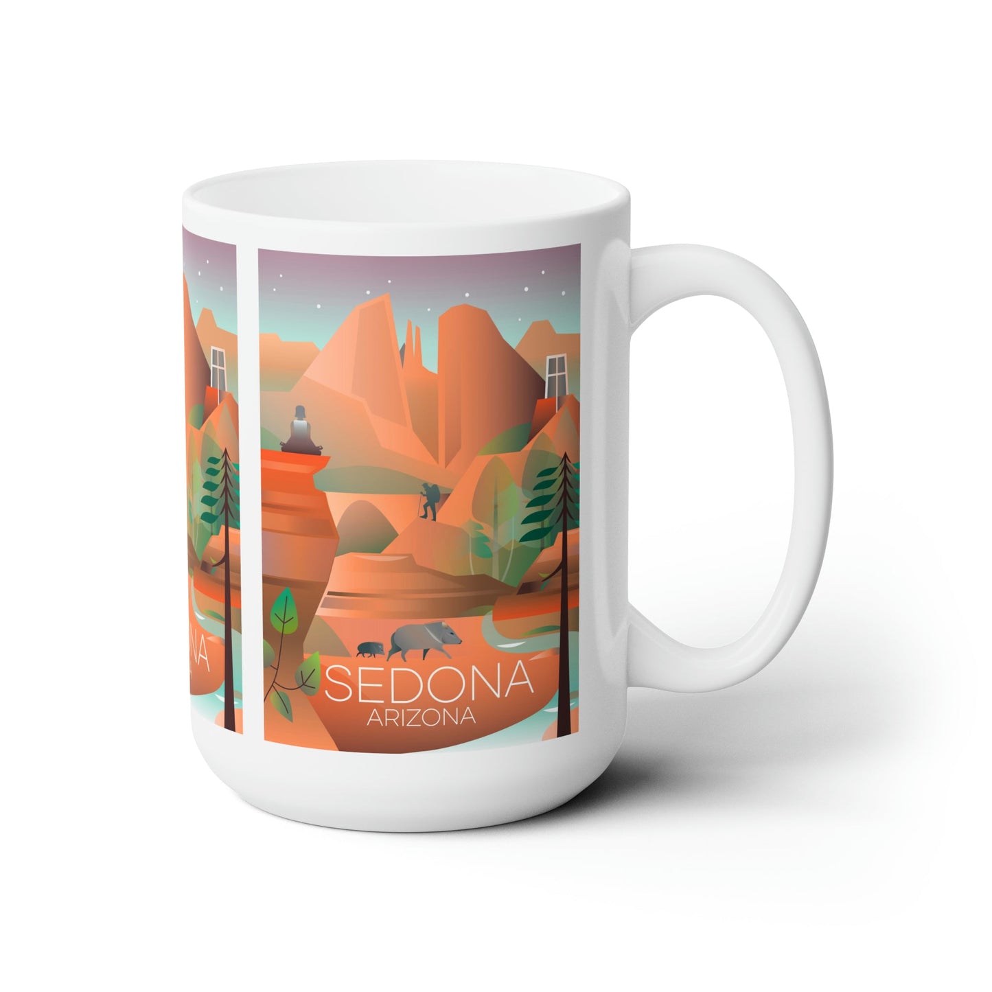 Sedona Ceramic Mug 11oz or 15oz