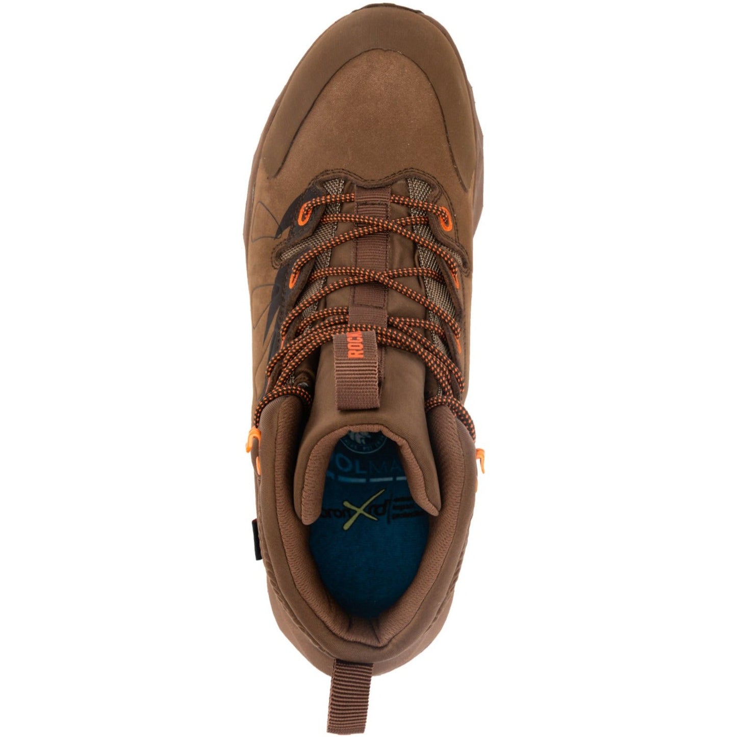 ROCKROOSTER Farmington Brown 6 Inch Waterproof Hiking Boots with VIBRAM® Outsole  OC21031