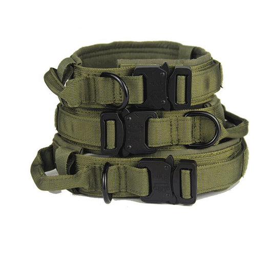 Tactical Dog Collar - Durable, Adjustable & Stylish for Active Dogs