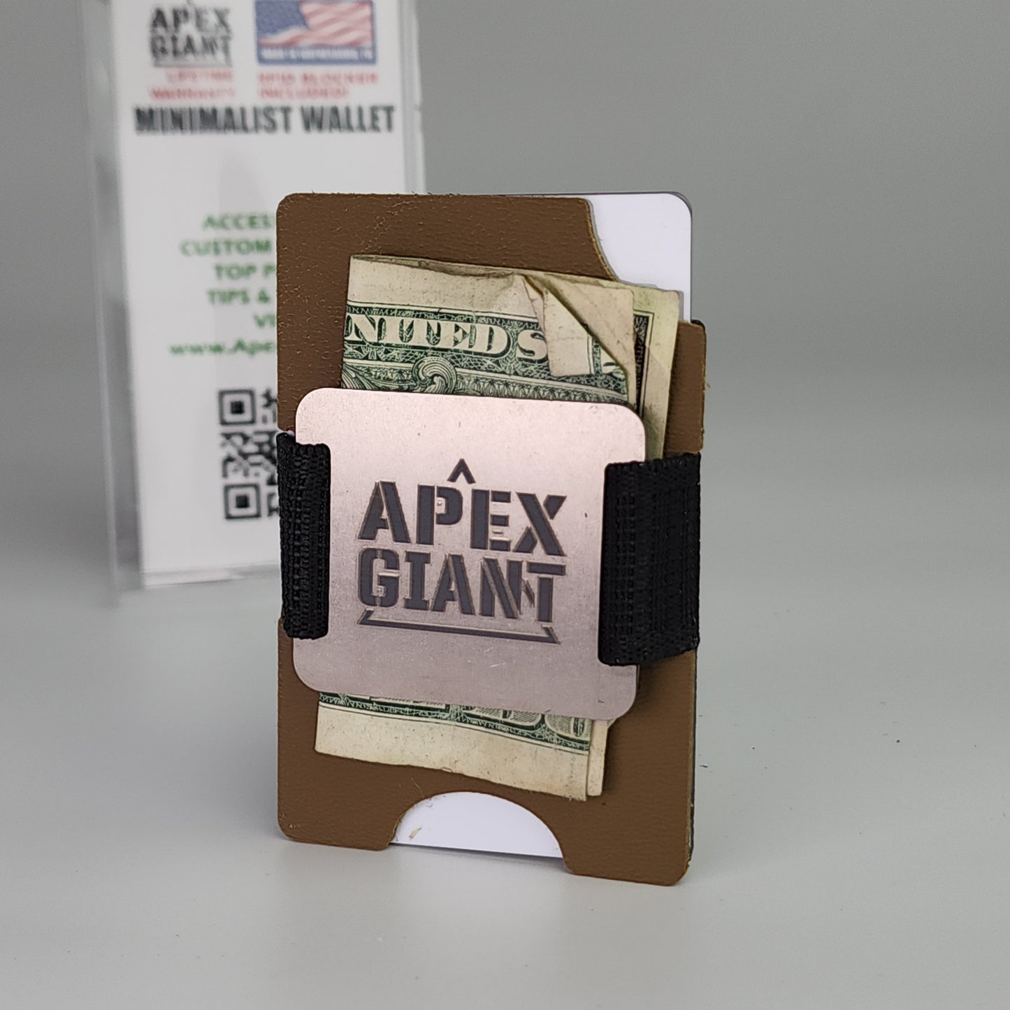 Wallet - Coyote Brown - APEX GIANT