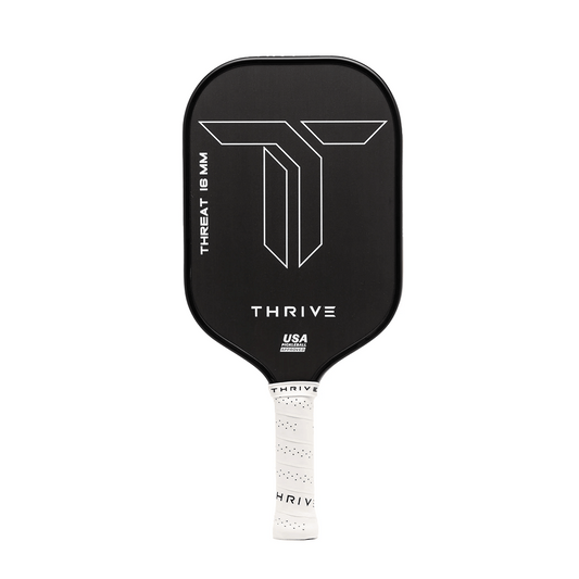 THREAT 16 SINGLES Includes custom weight card, paddle cover, paddle eraser, and lead weights.