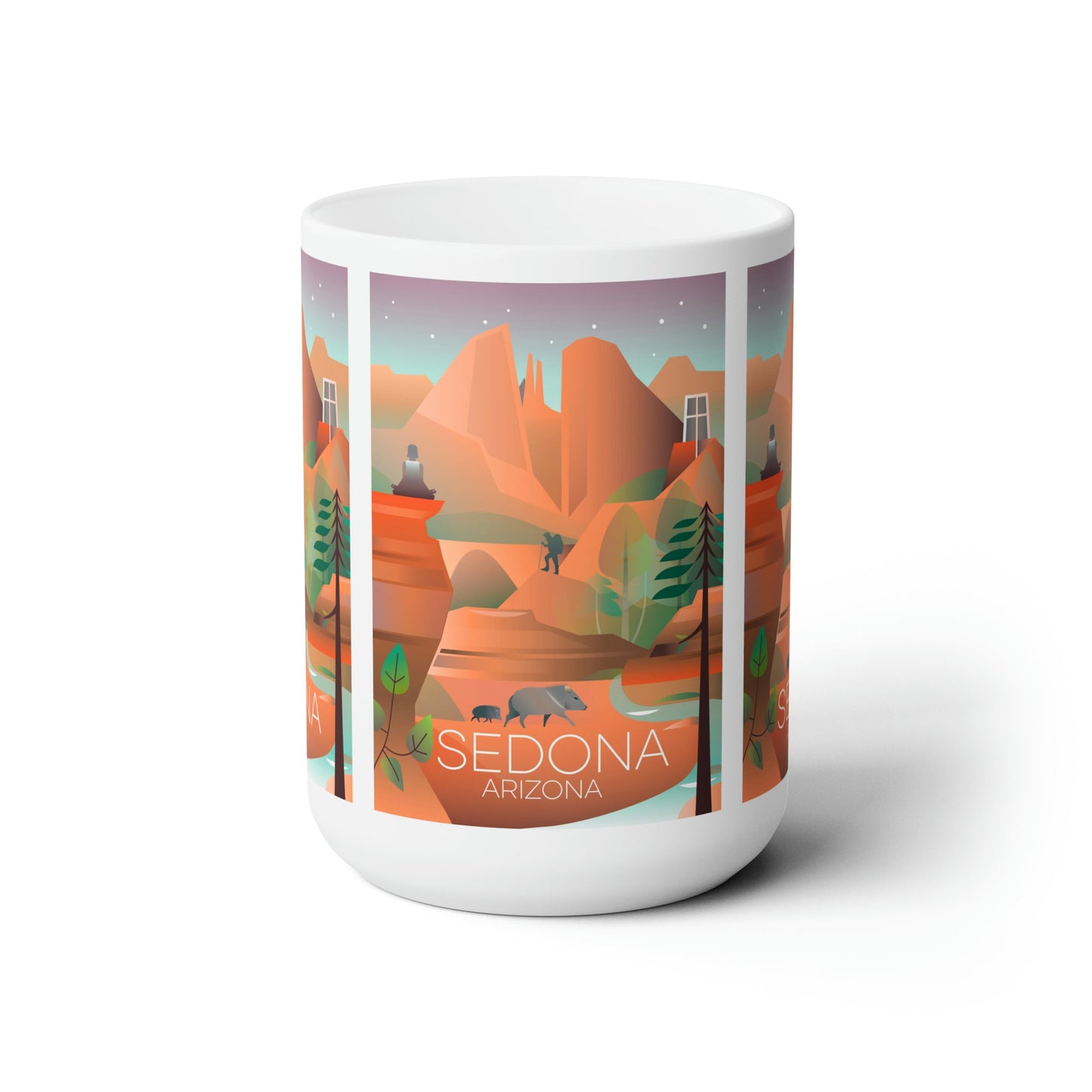 Sedona Ceramic Mug 11oz or 15oz