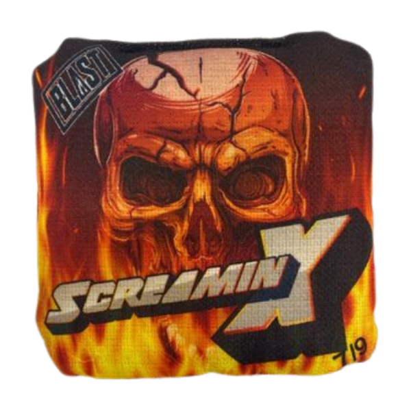 Screamin X Cornhole Bags (7/9 or optional 7/10)