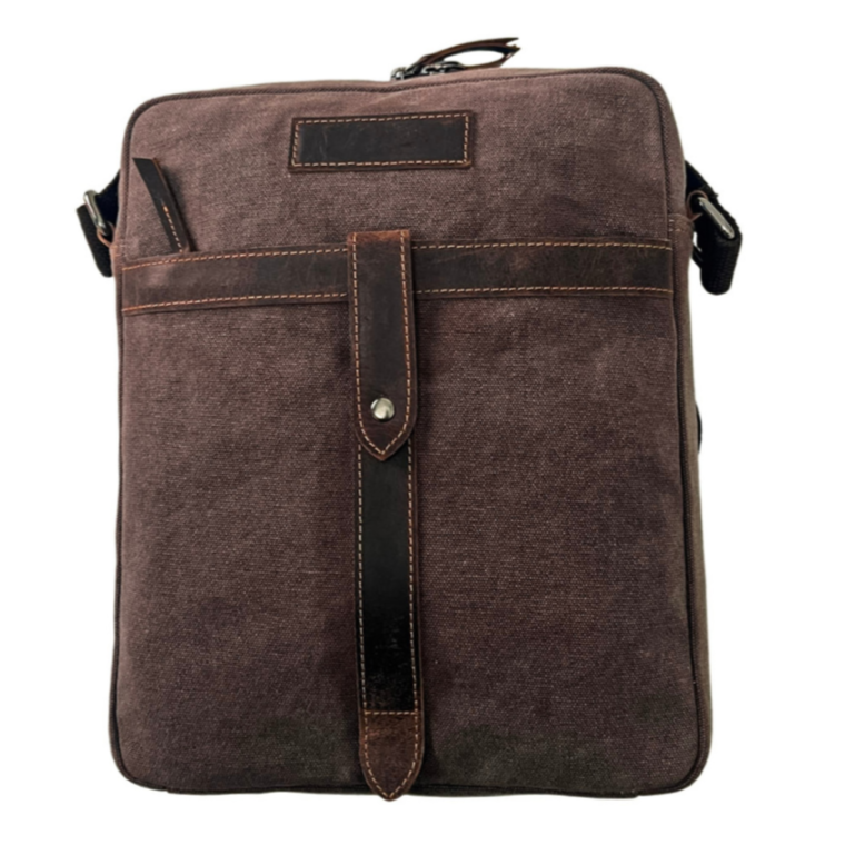 August Canvas Messenger Bag