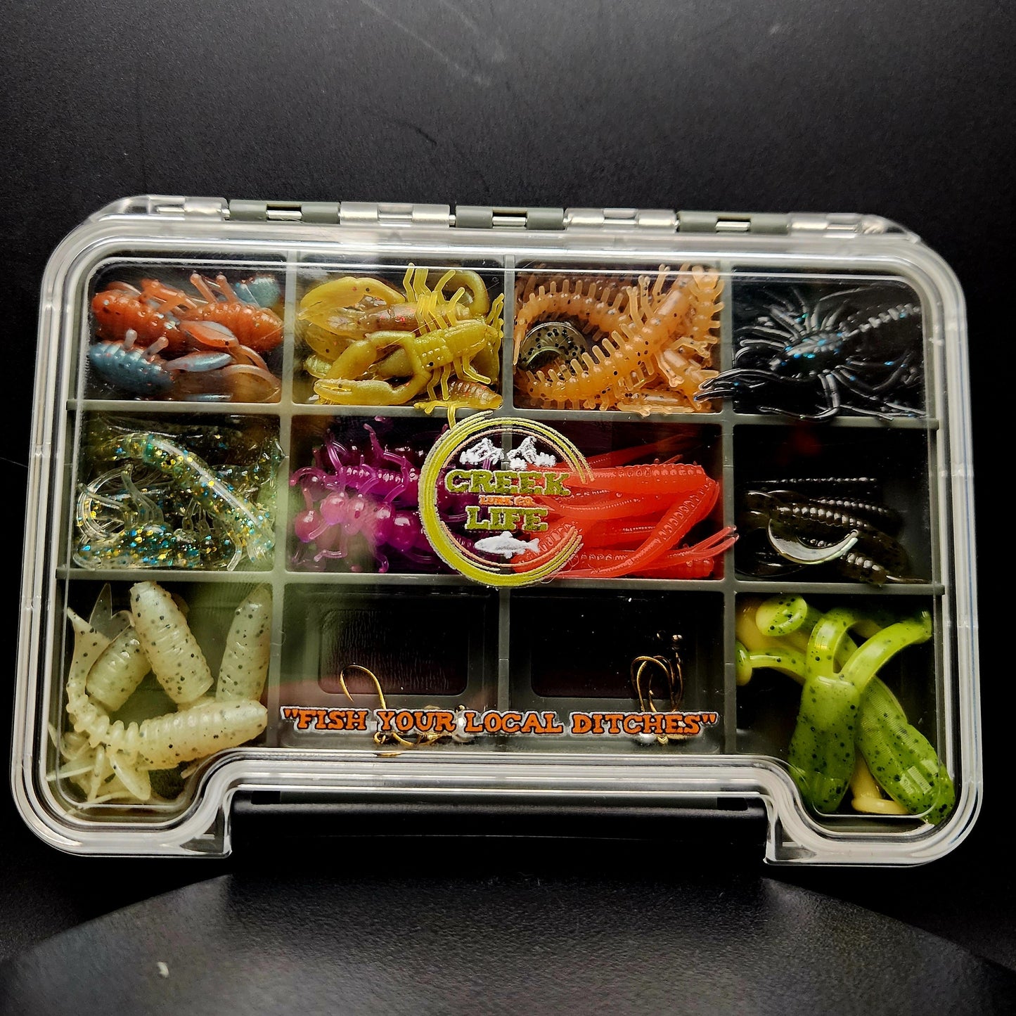 The "Ditch Dabbler" Ultra Thin Single Side Magnetic Tackle Tray