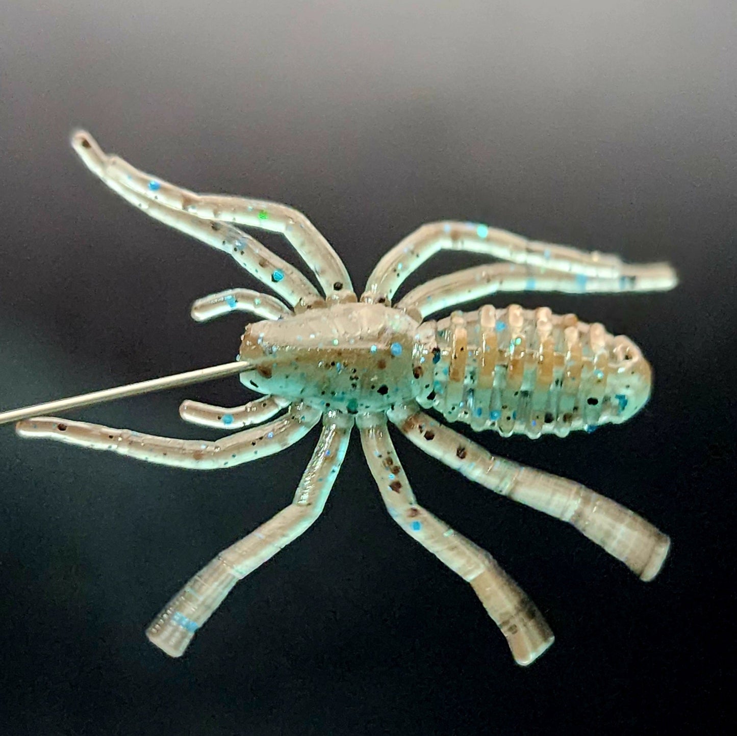 1" Micro Spider Bait "The Writing Spider"