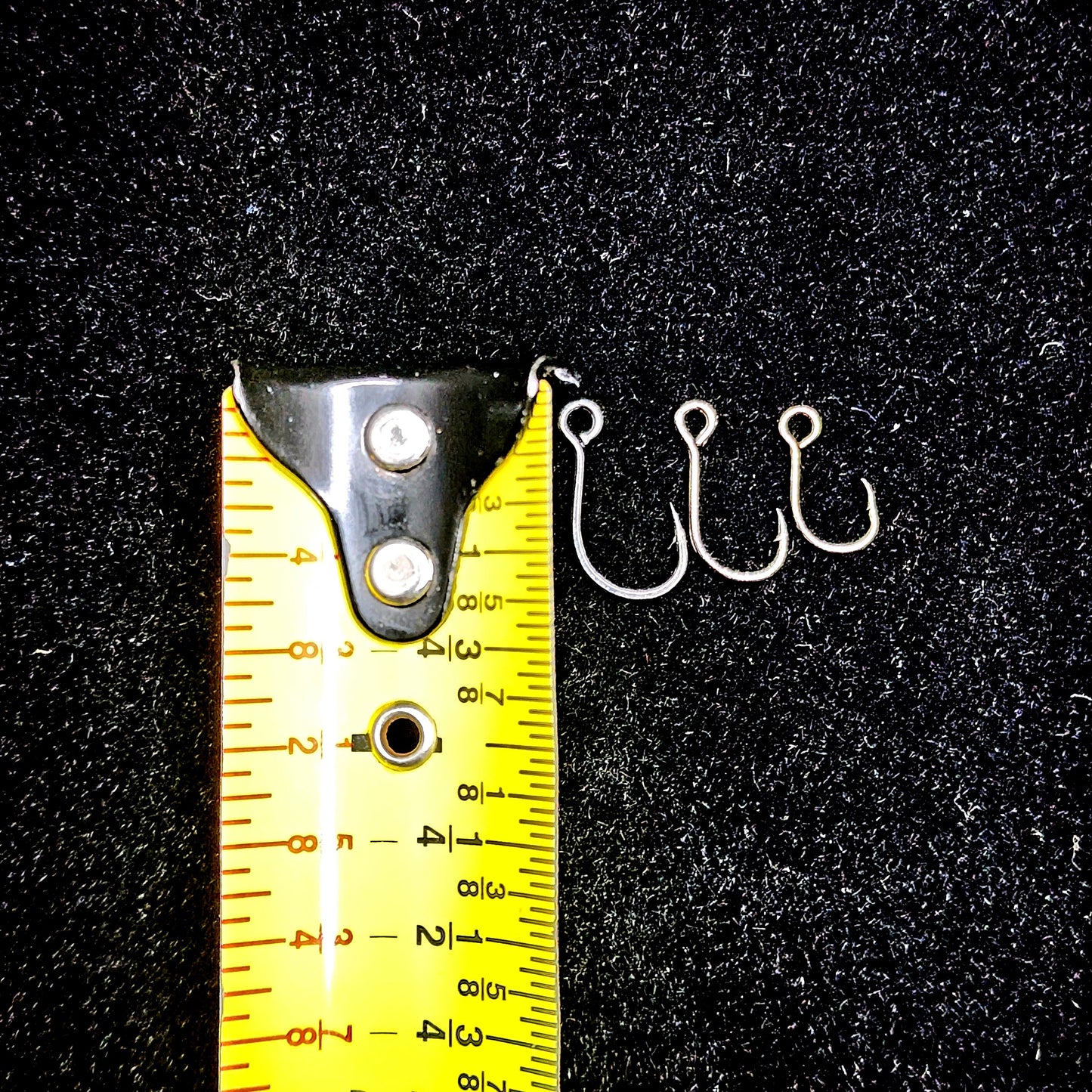 Large Eye Inline Single Hooks (Treble Replacement Hooks 10 pack)