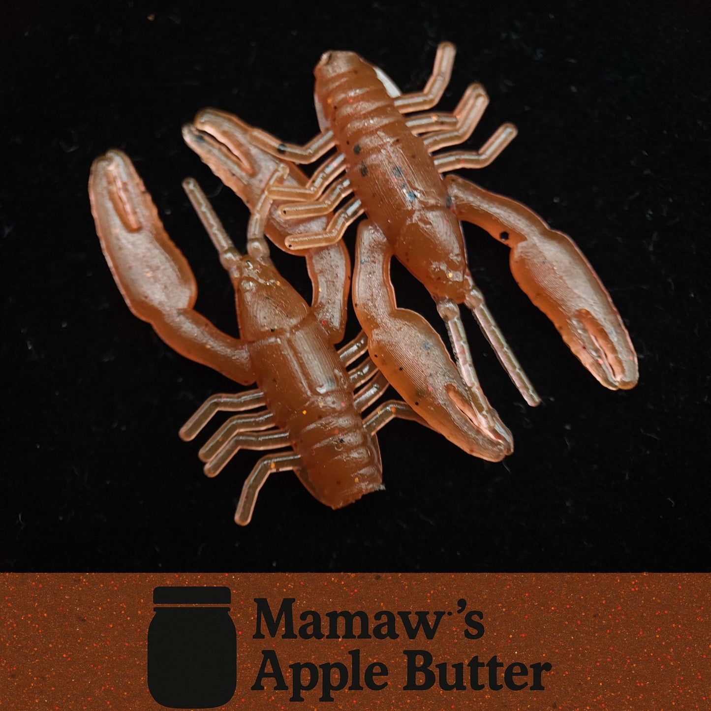 Jar of 1" Inch Micro Crayfish "The Creek Crawler"