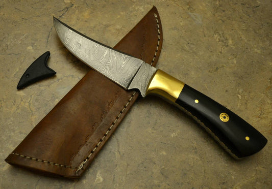 Hand Made Damascus Skinning Knife