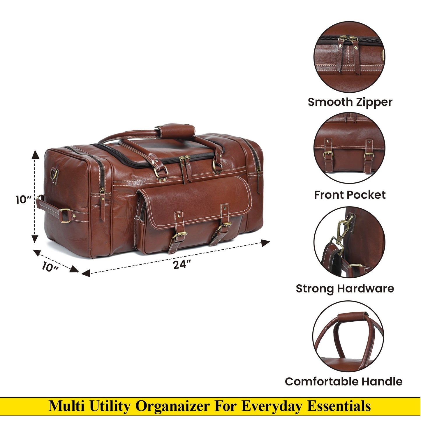 Upgraded Traveler Weekender Duffle