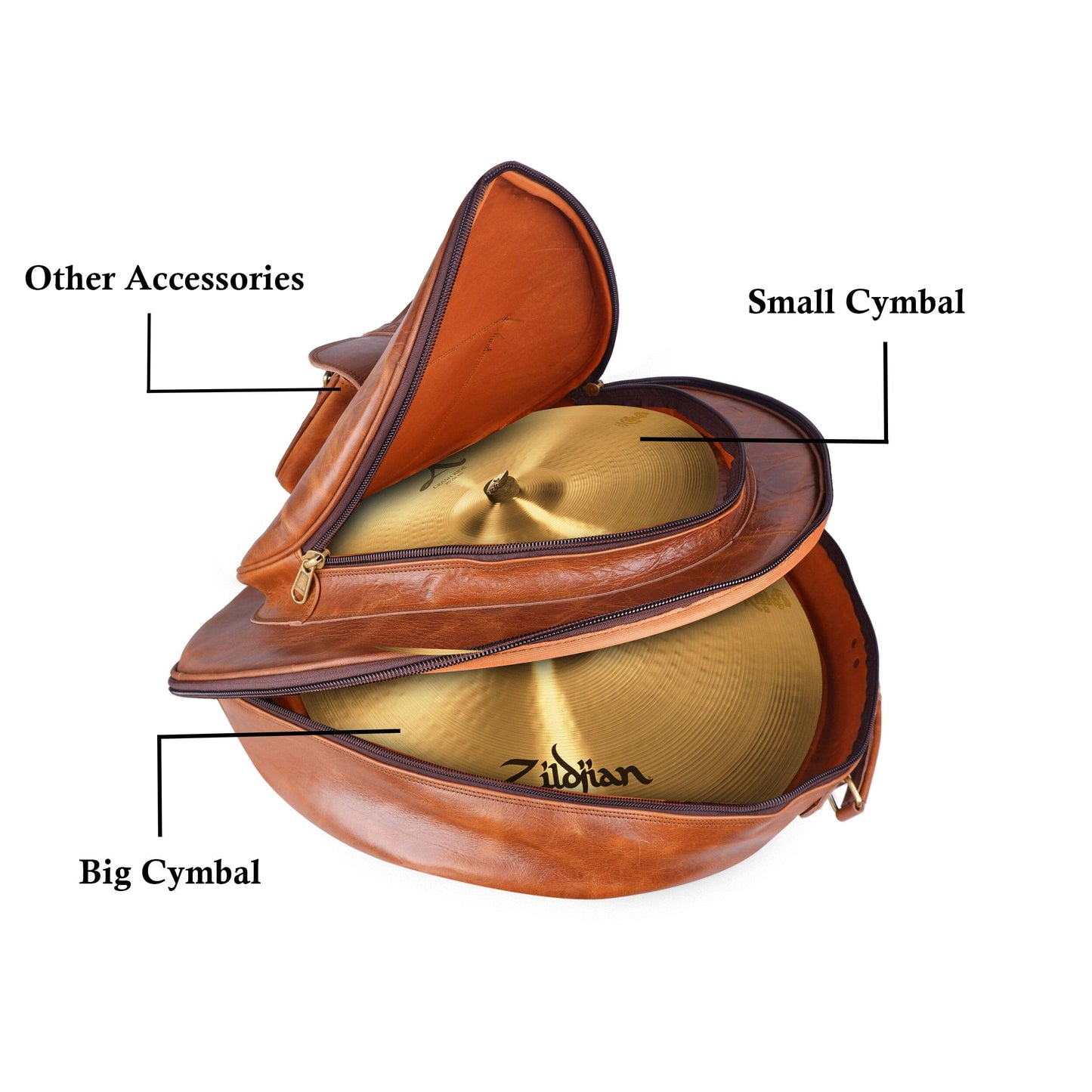 Rustic Buffalo Cymbal Case