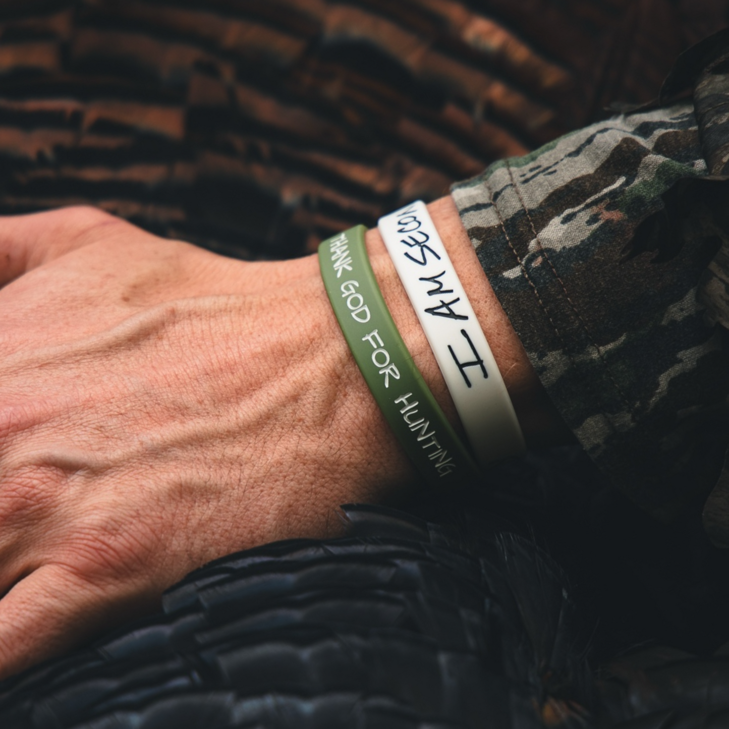 (3 Pack) Thank God For Hunting Bracelet