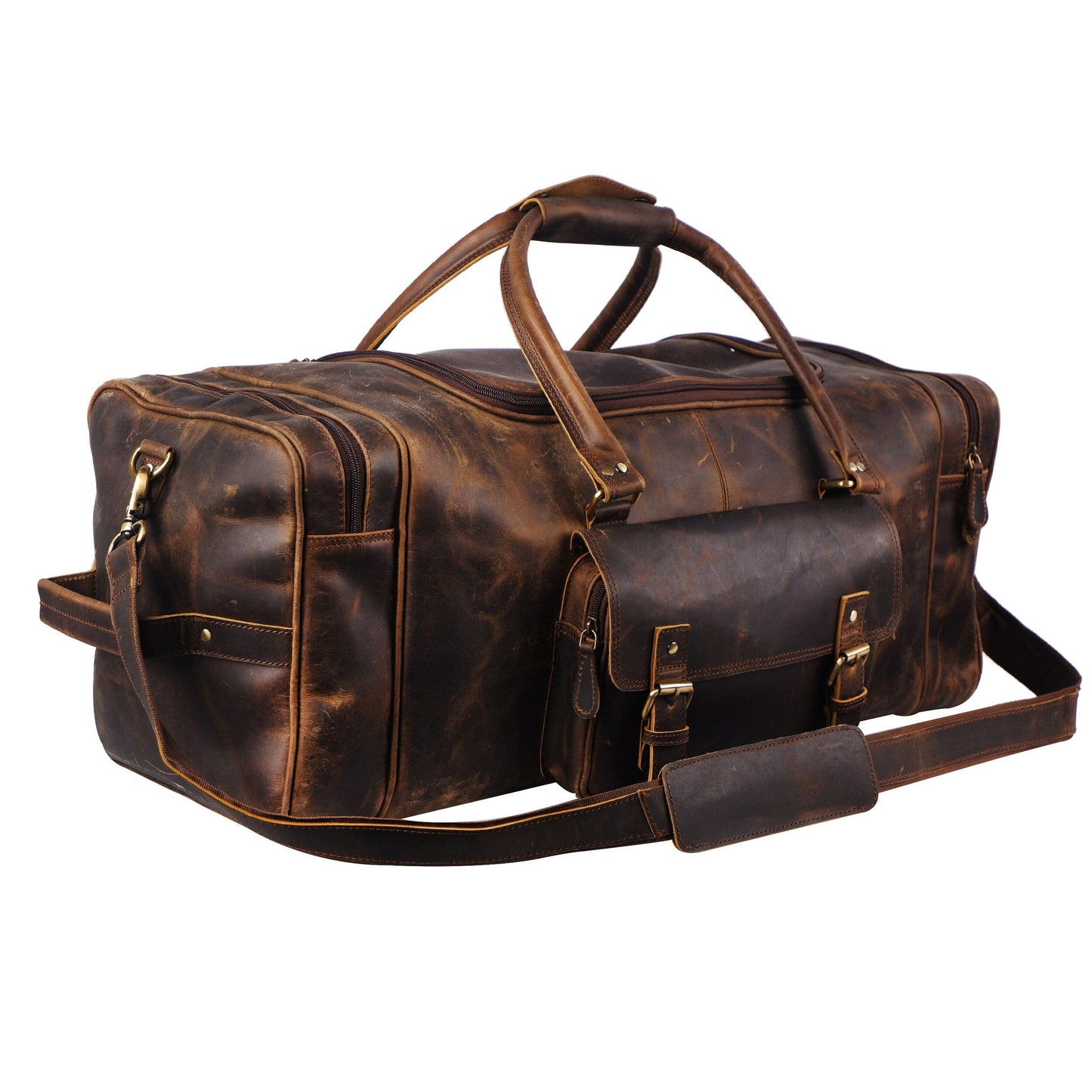Chester Buffalo Weekender Duffle Bag