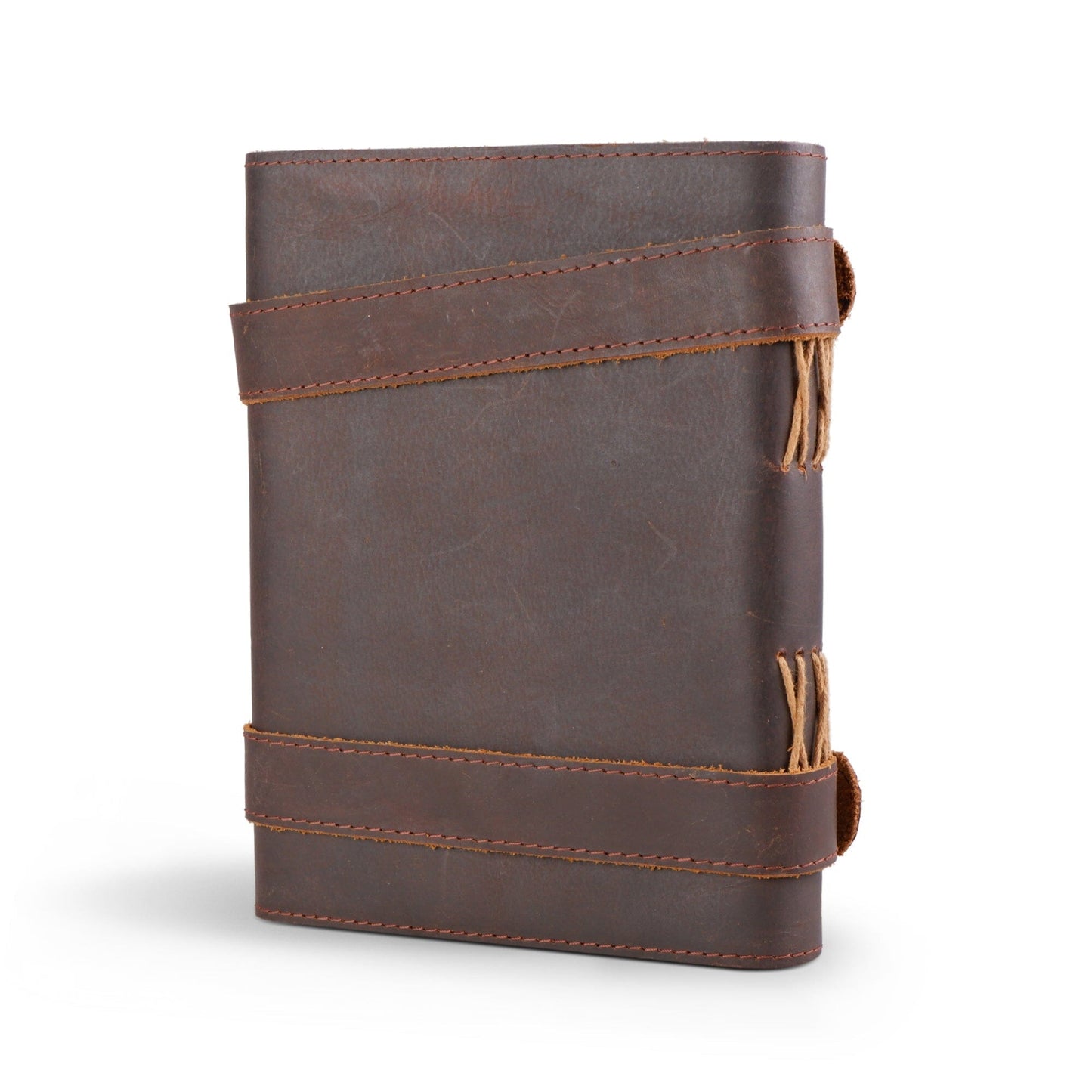 Vintage Dark Brown Leather Journal