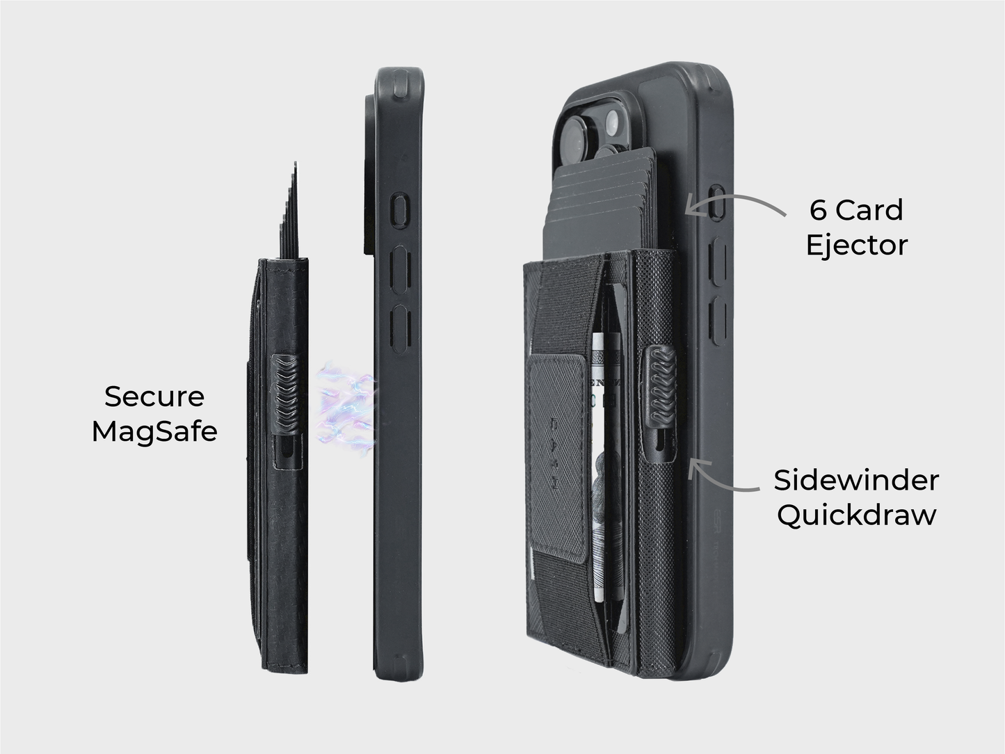 MagSafe Bando - Ejector Magnetic Wallet