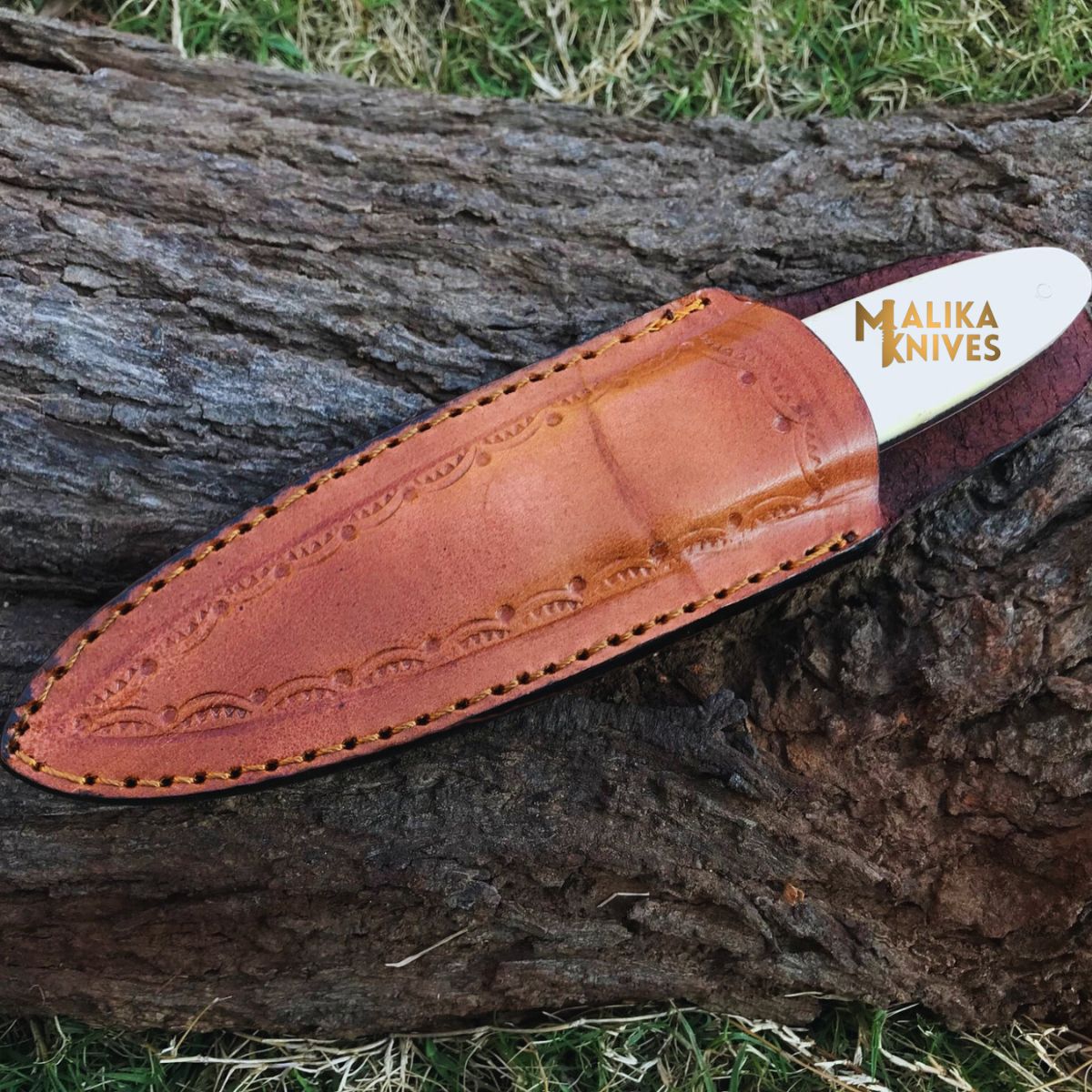 Handmade J2 Steel Needle Point Hunting Knife - Ultimate Outdoor Companion-0340