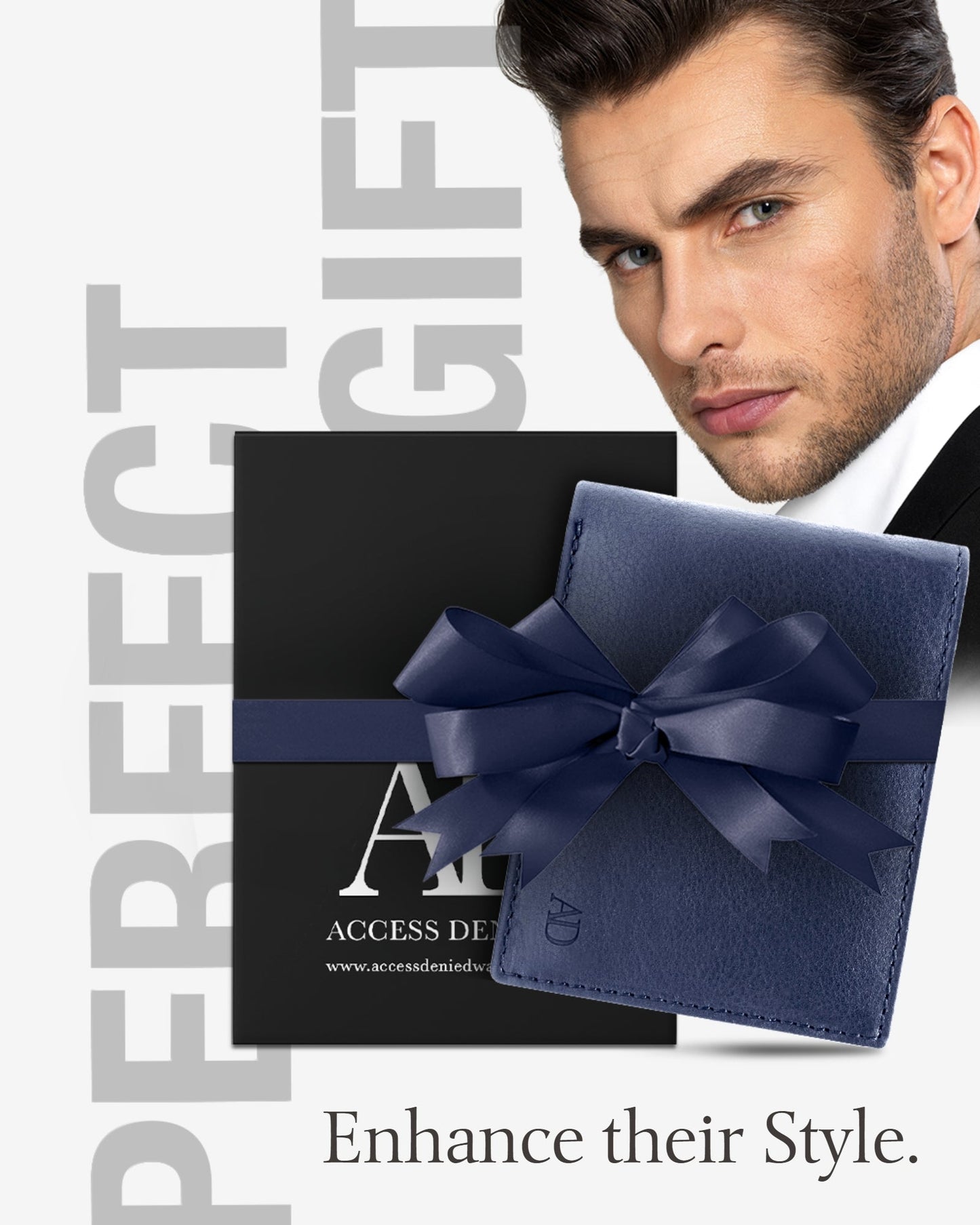 Slim Bifold Wallet With ID Window