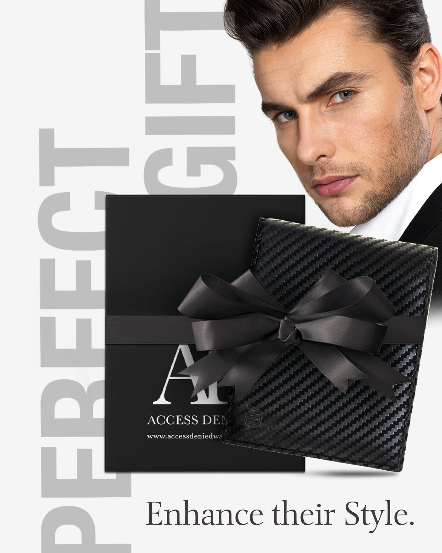 Slim Bifold Wallet With ID Window