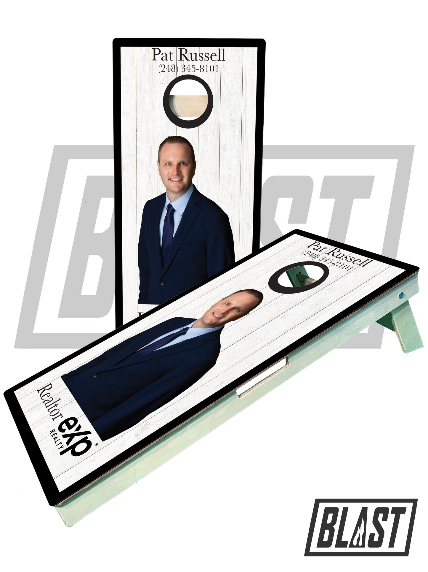 Custom Cornhole Boards (Your Company Logo, Image, or Design Request)