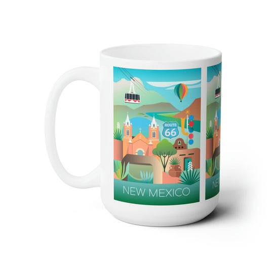 New Mexico Ceramic Mug 11oz or 15oz