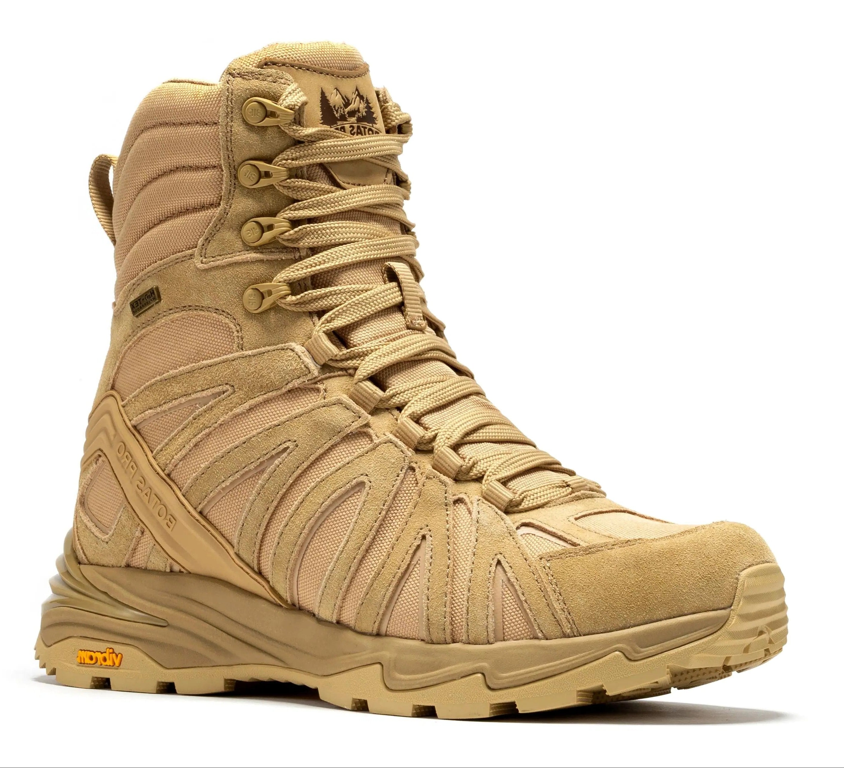 Botas Pro Sand 8 Inch Waterproof Tactical Boots with VIBRAM® Traction ...