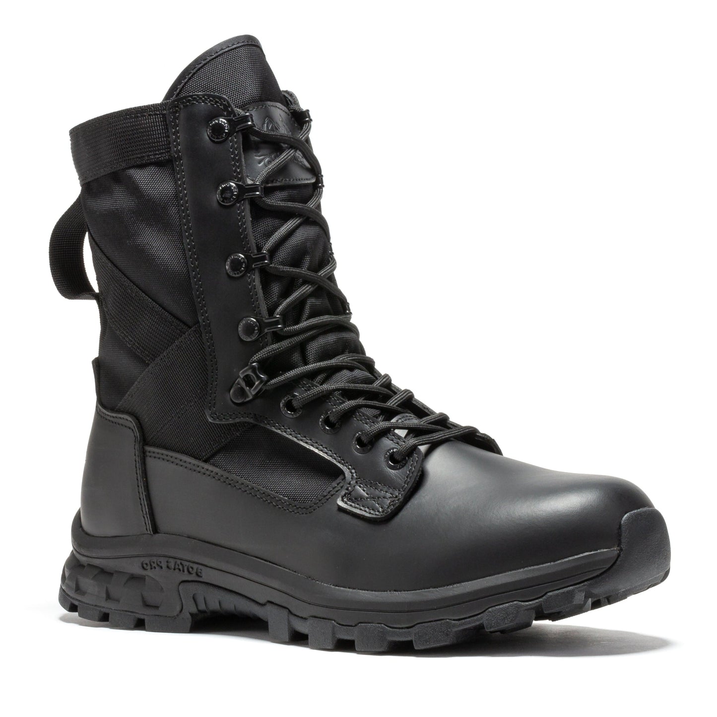Botas Pro Black Men's 8 inch Side Zipper Military Tactical Boots BP401BK