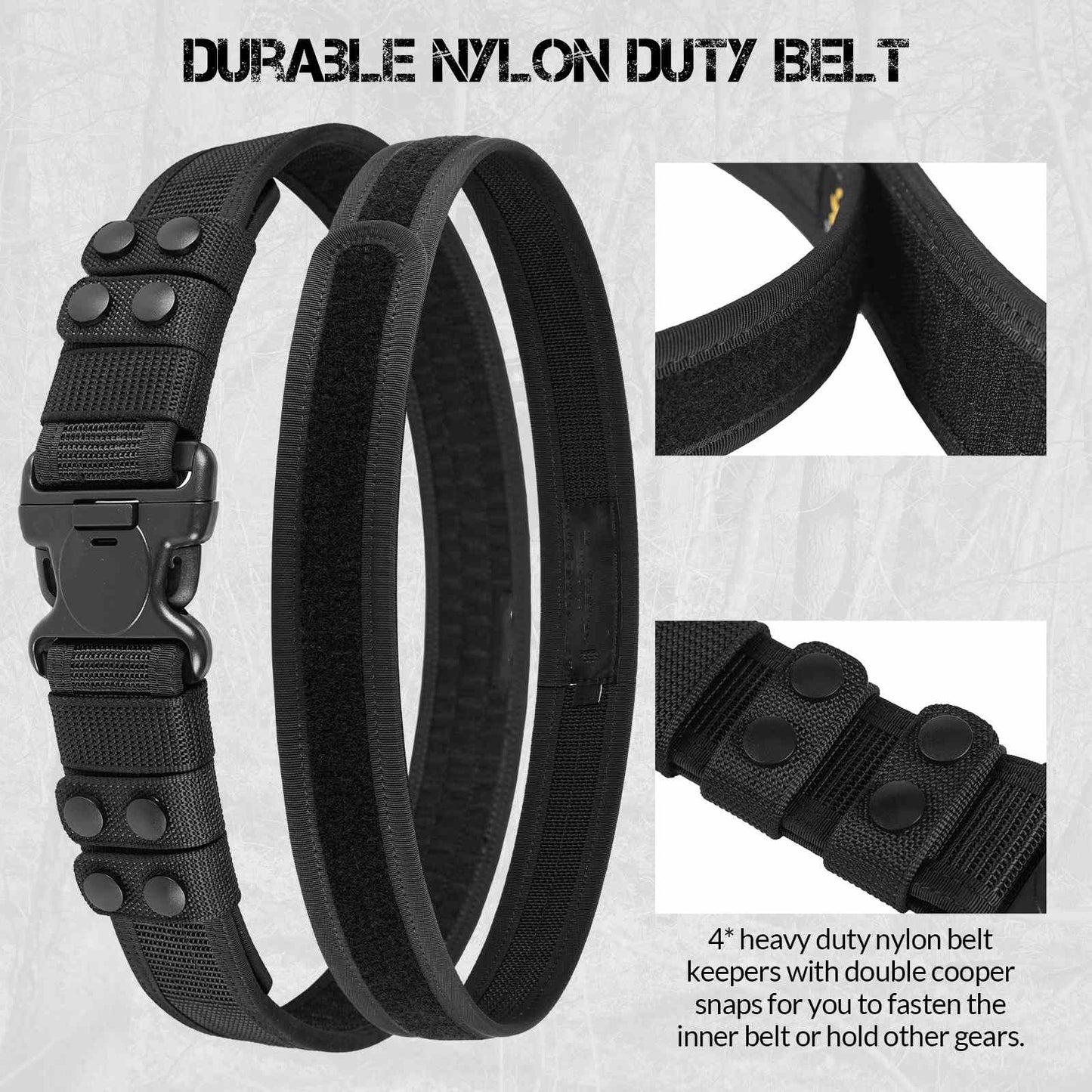 Duty Belt Police Belts for Ultimate Comfort and Durability