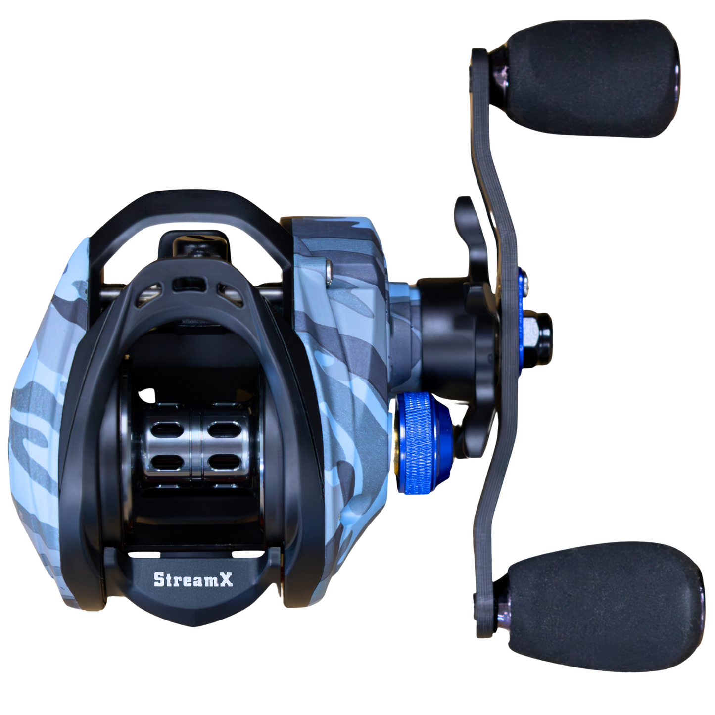 Reaction Tackle Baitcasting Fishing Reel- StreamX Edition- 7.5:1 gear ratio - NEW