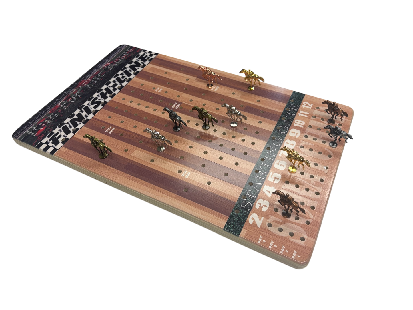 XL Horse Race Party Game - New Heavy Duty Metal Horse Numbered 2-12