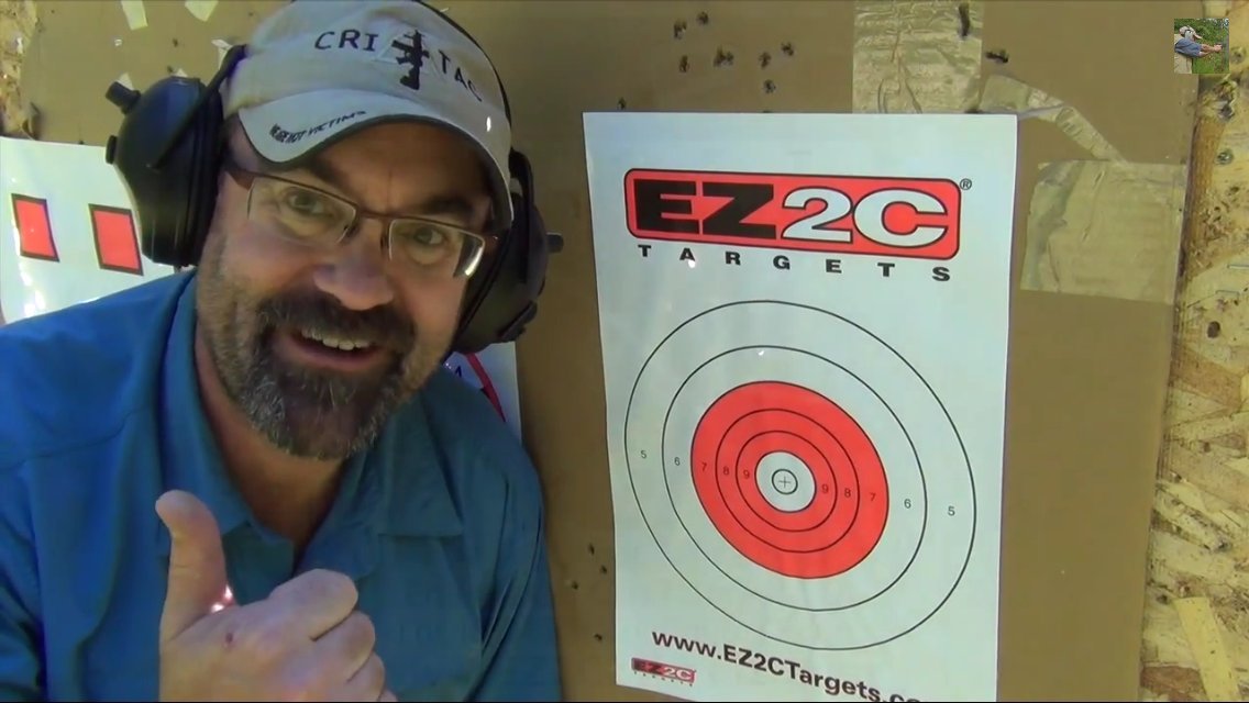 EZ2C Targets Style 12: Paper Shooting Targets for B16 11"x17" USA MADE