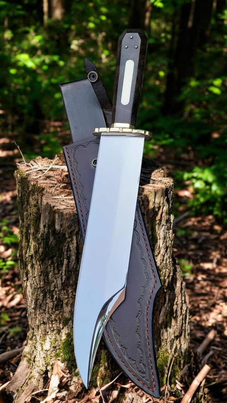 Coffin Handle Bowie Knives – Midnight Ranger Handmade