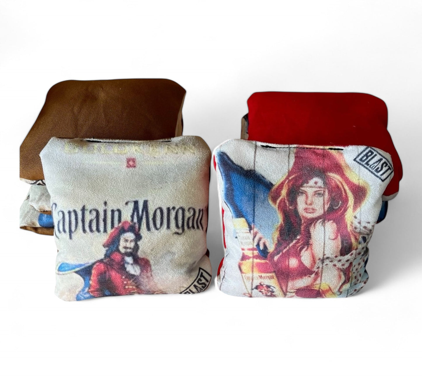 Captain Morgan Cornhole bags (set of 8)