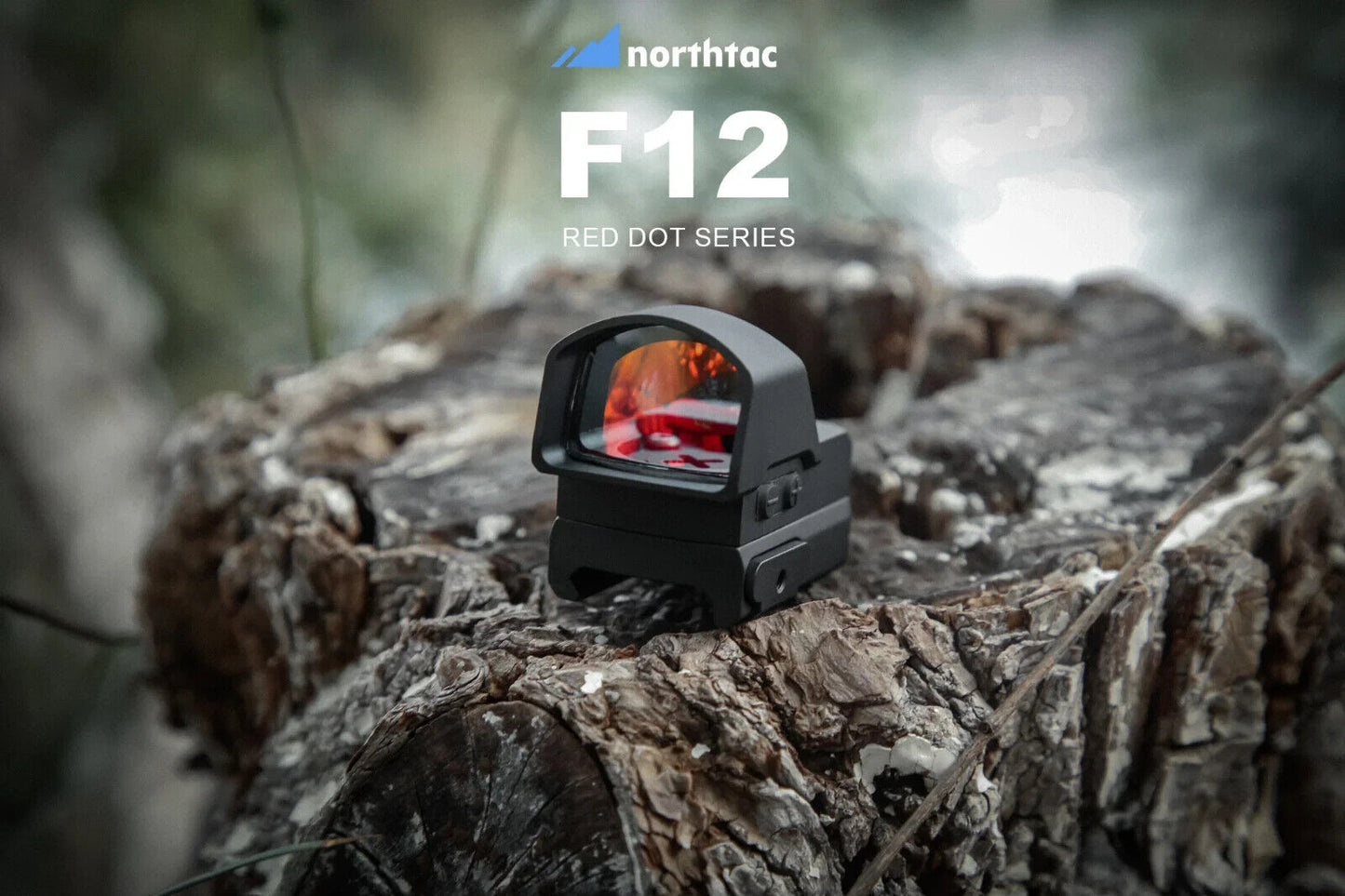 Ronnin F12, 2 MOA Micro Red Dot – RMR Footprint, Shake N’ Wake, IP67