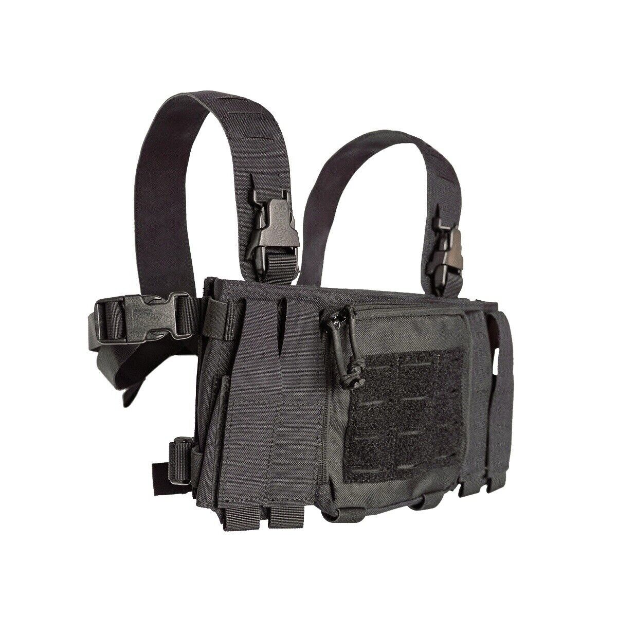 MUCTAC Tactical Chest Rig – 1000D Nylon, Quick Release, Modular Design