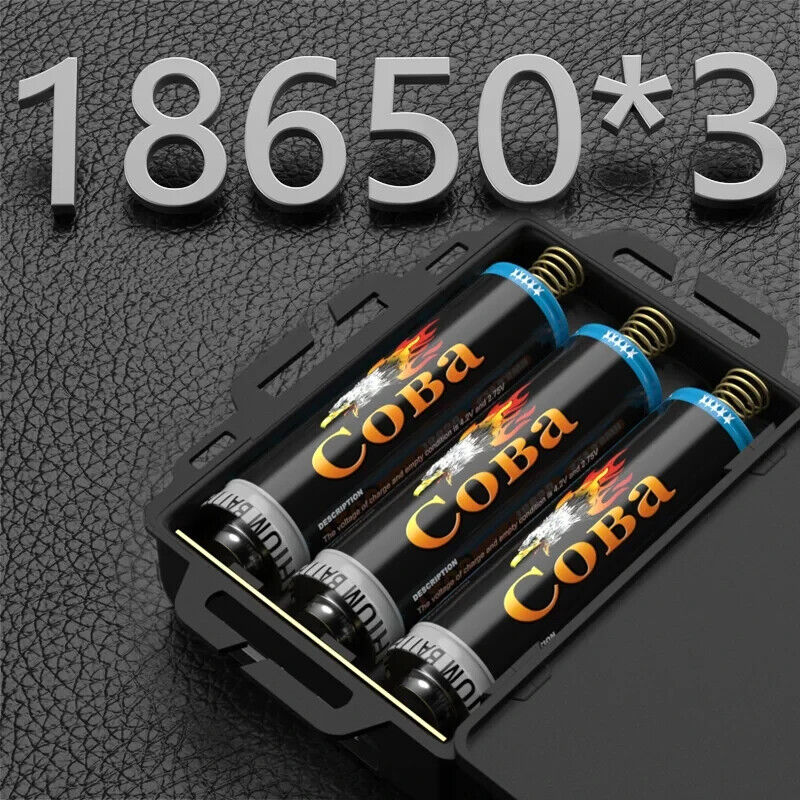 Rechargeable Mining Lamp 2500LM Type-C LED Headlamp Zoomable Motion Sensor