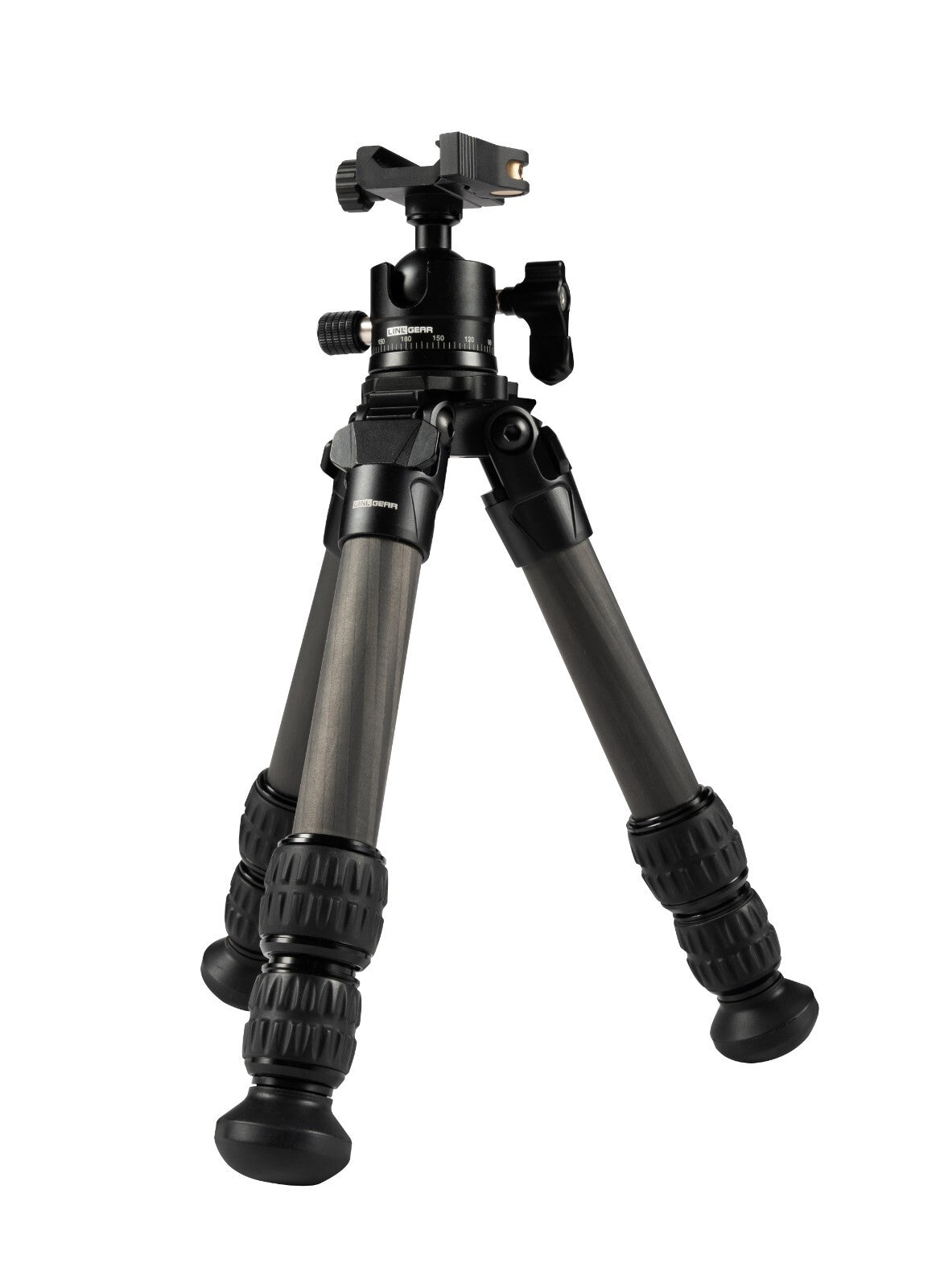 LINKOGEAR HT-223 Carbon Tripod Picatinny + Monoball Fix 26mm Clamp CNC Head
